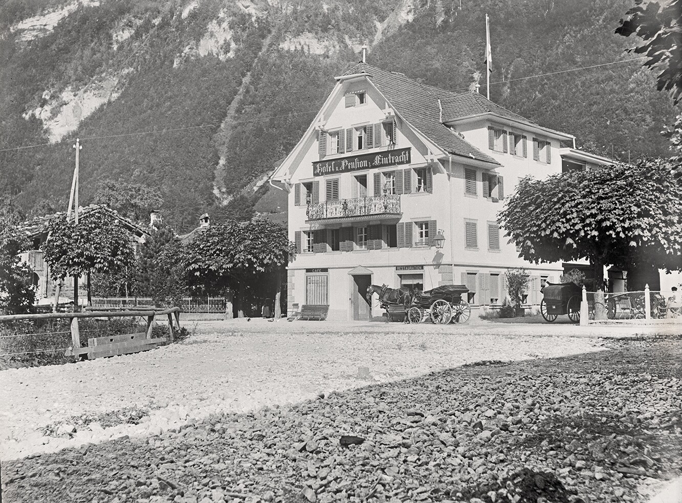 Hotel Eintracht in Wolfenschiessen (August 1898), 86477_o (DRM CC BY-NC-SA)