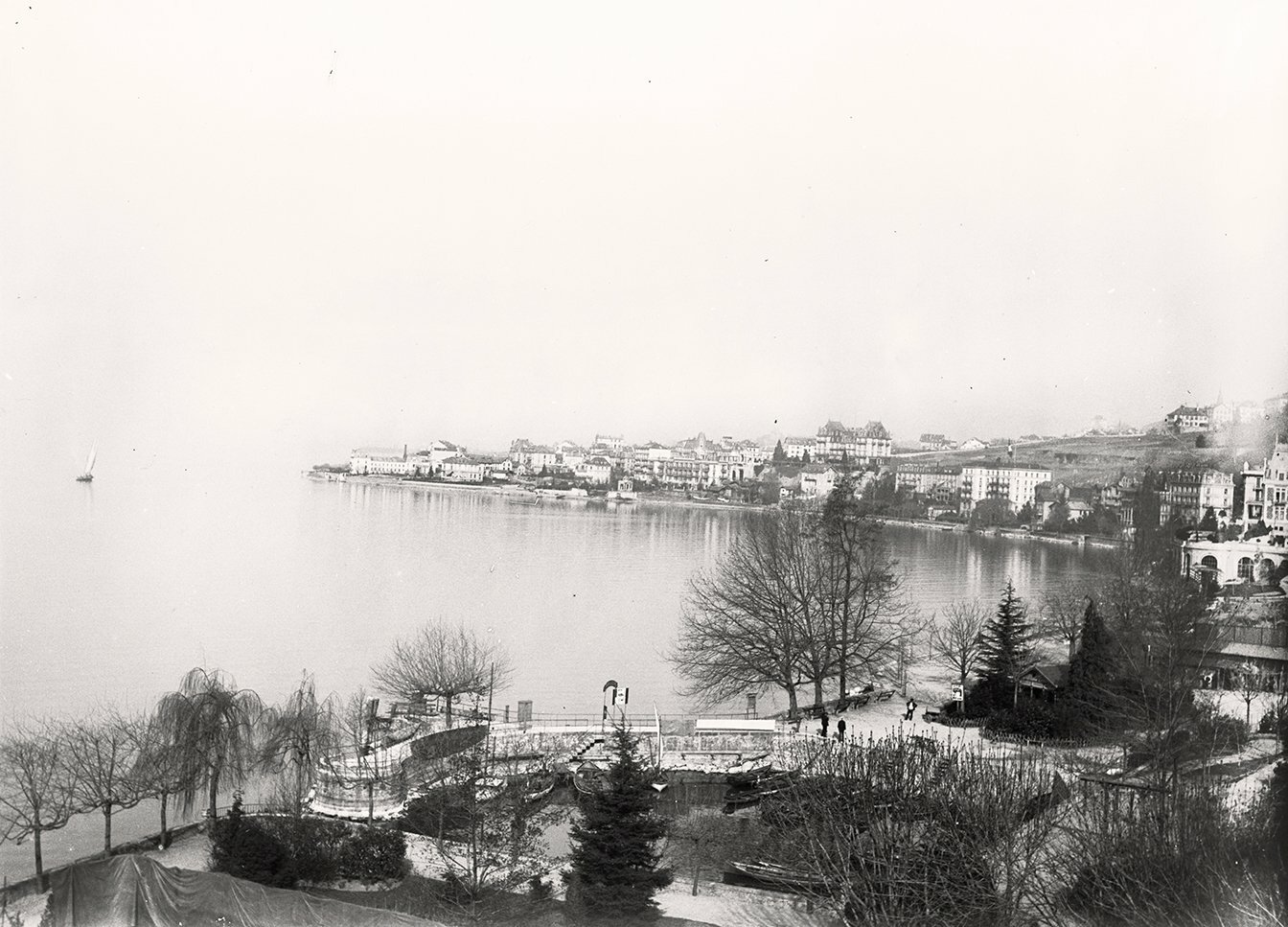 Montreux von der Hotel-Terrasse (21.03.1898), 86493_o (DRM CC BY-NC-SA)