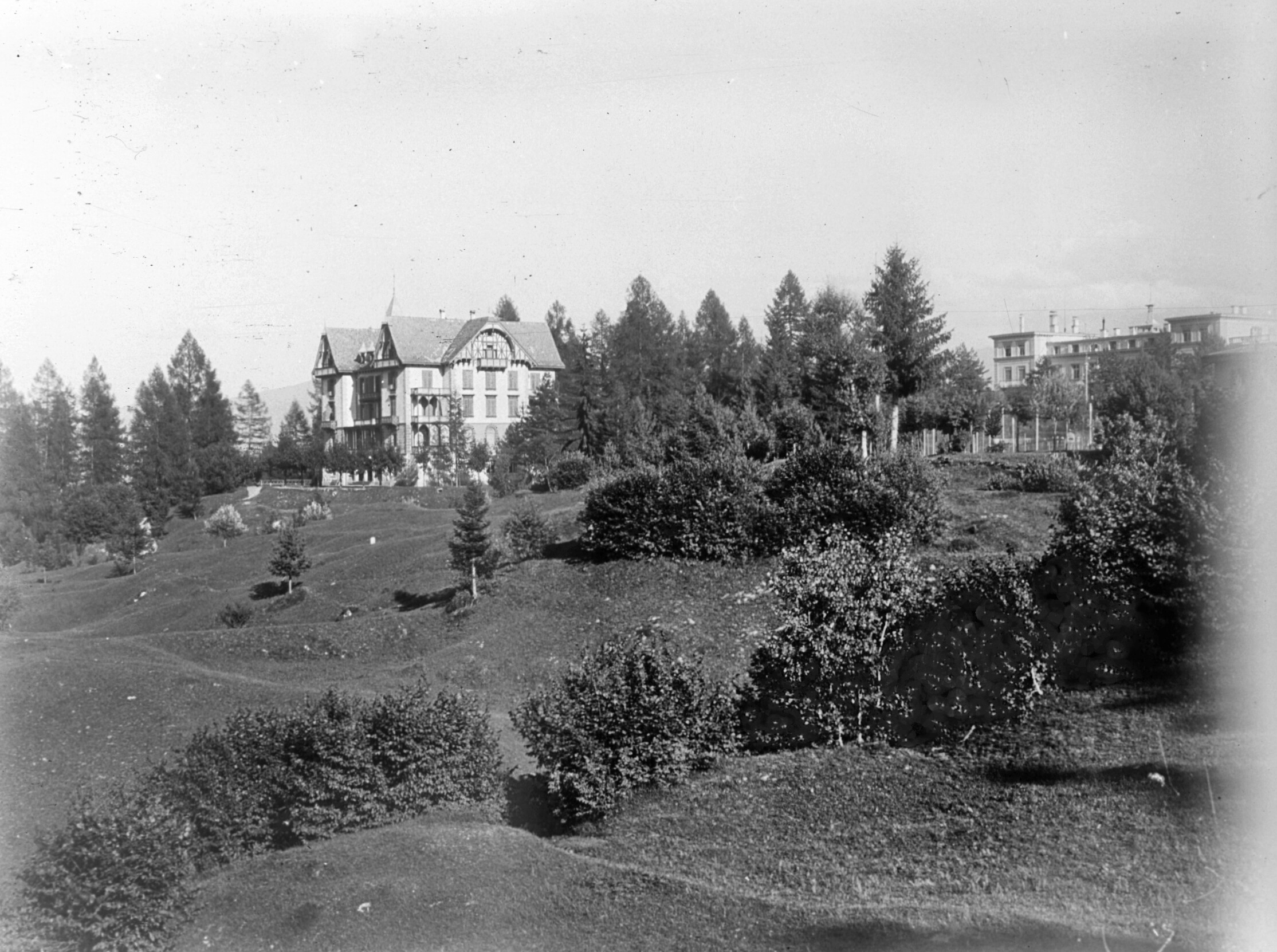Park des Hotels Waldhaus Flims (August 1899), 86499 kb_o (DRM CC BY-NC-SA)
