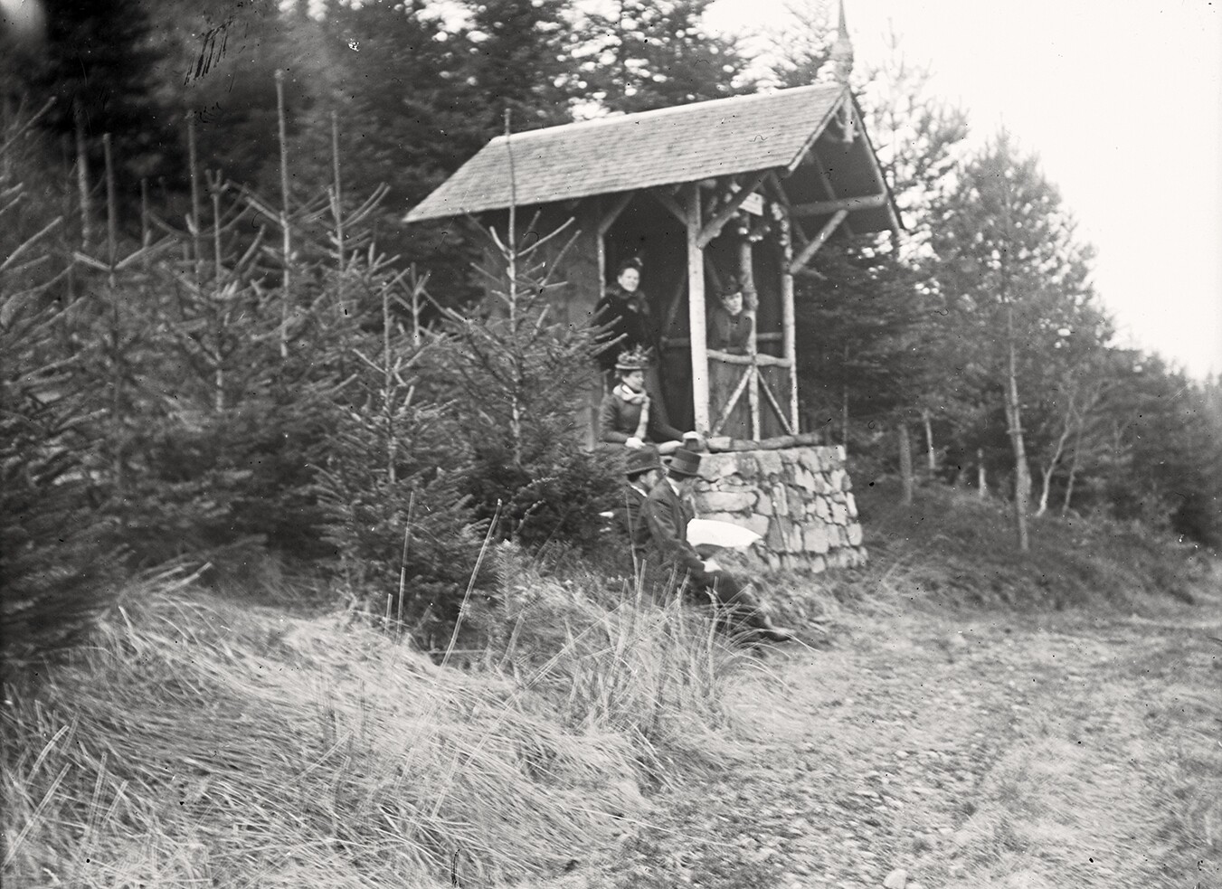 Schutzhütte bei Baden-Baden (April 1899), 86549_o (DRM CC BY-NC-SA)