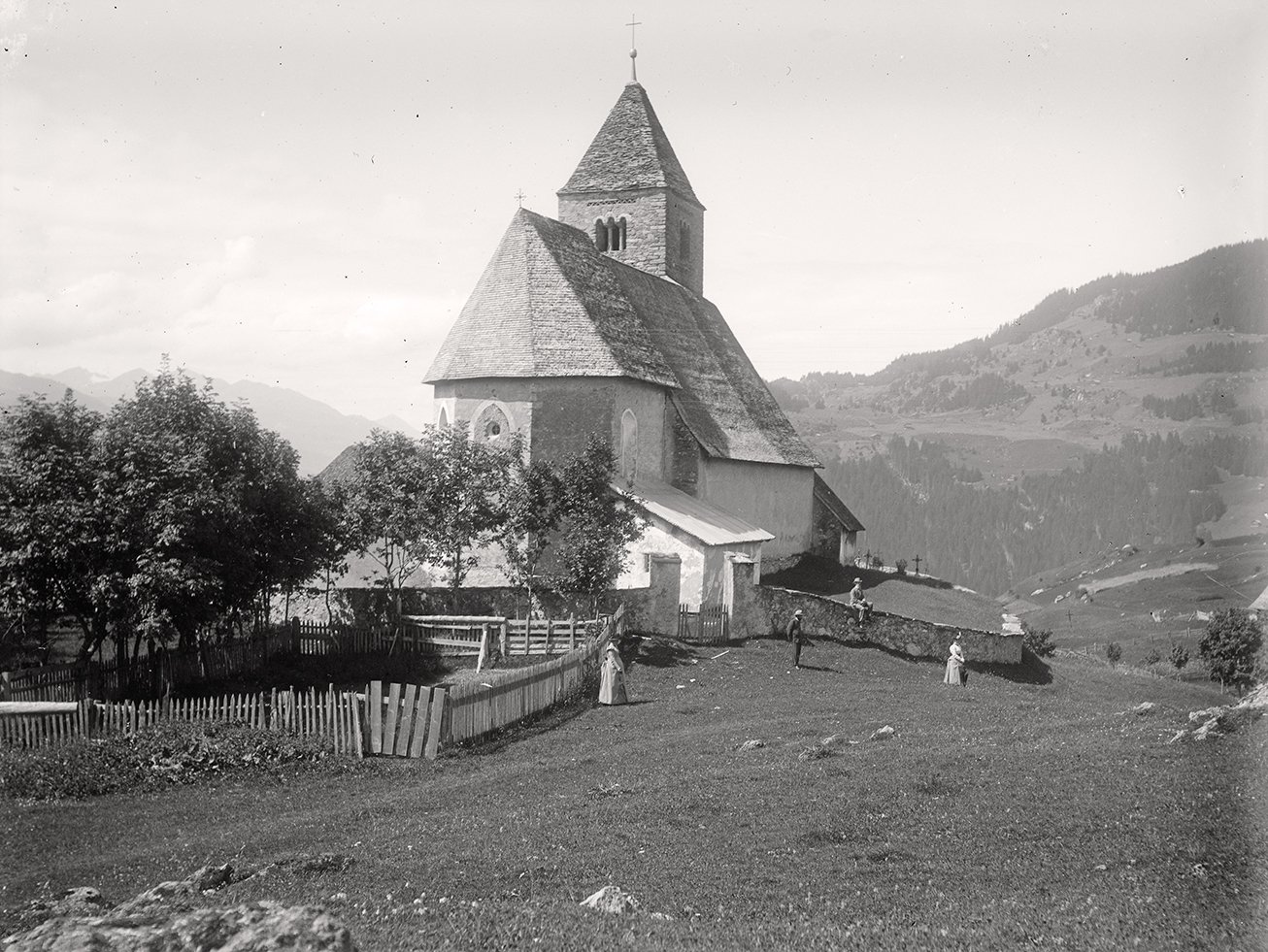 Kirche St. Remigius in Falera/Fellers (16.08.1900), 86650_o (DRM CC BY-NC-SA)
