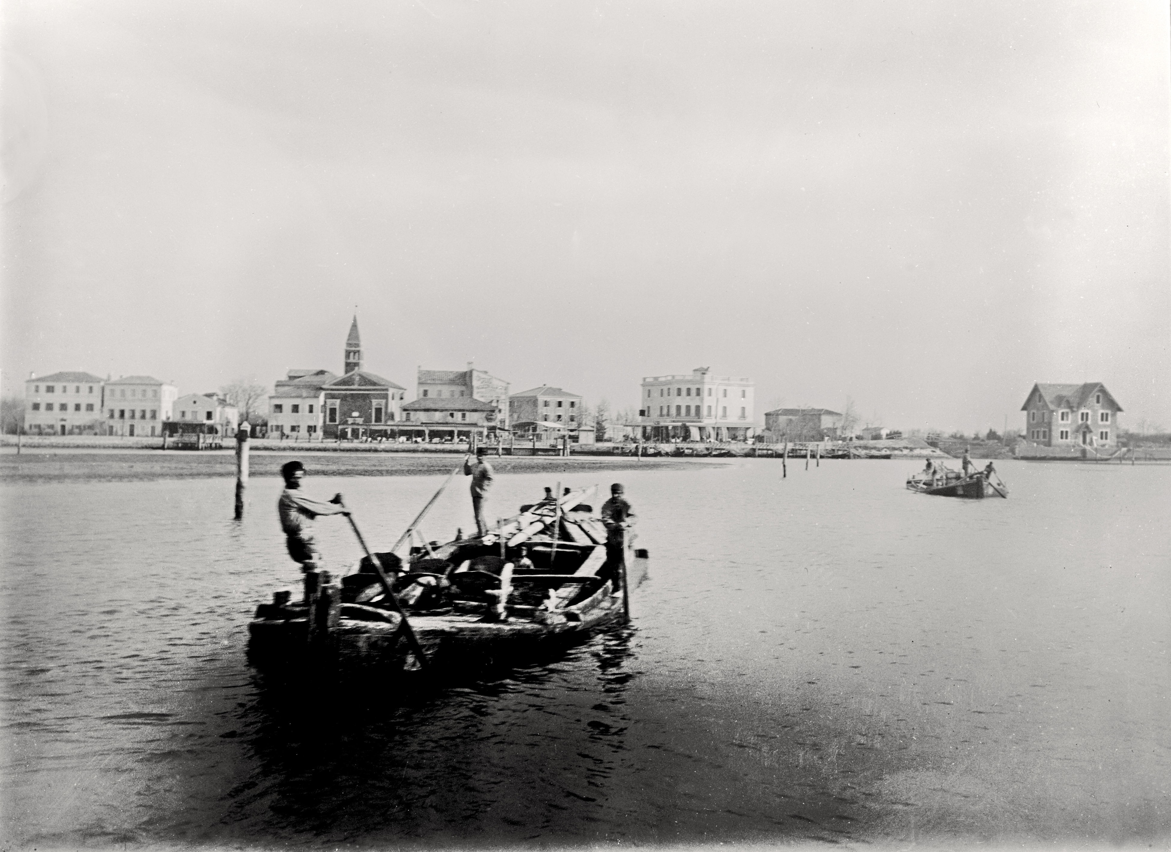 Anlegestelle am Lido di Venezia (14.03.1896), 86498 gp_o (DRM CC BY-NC-SA)