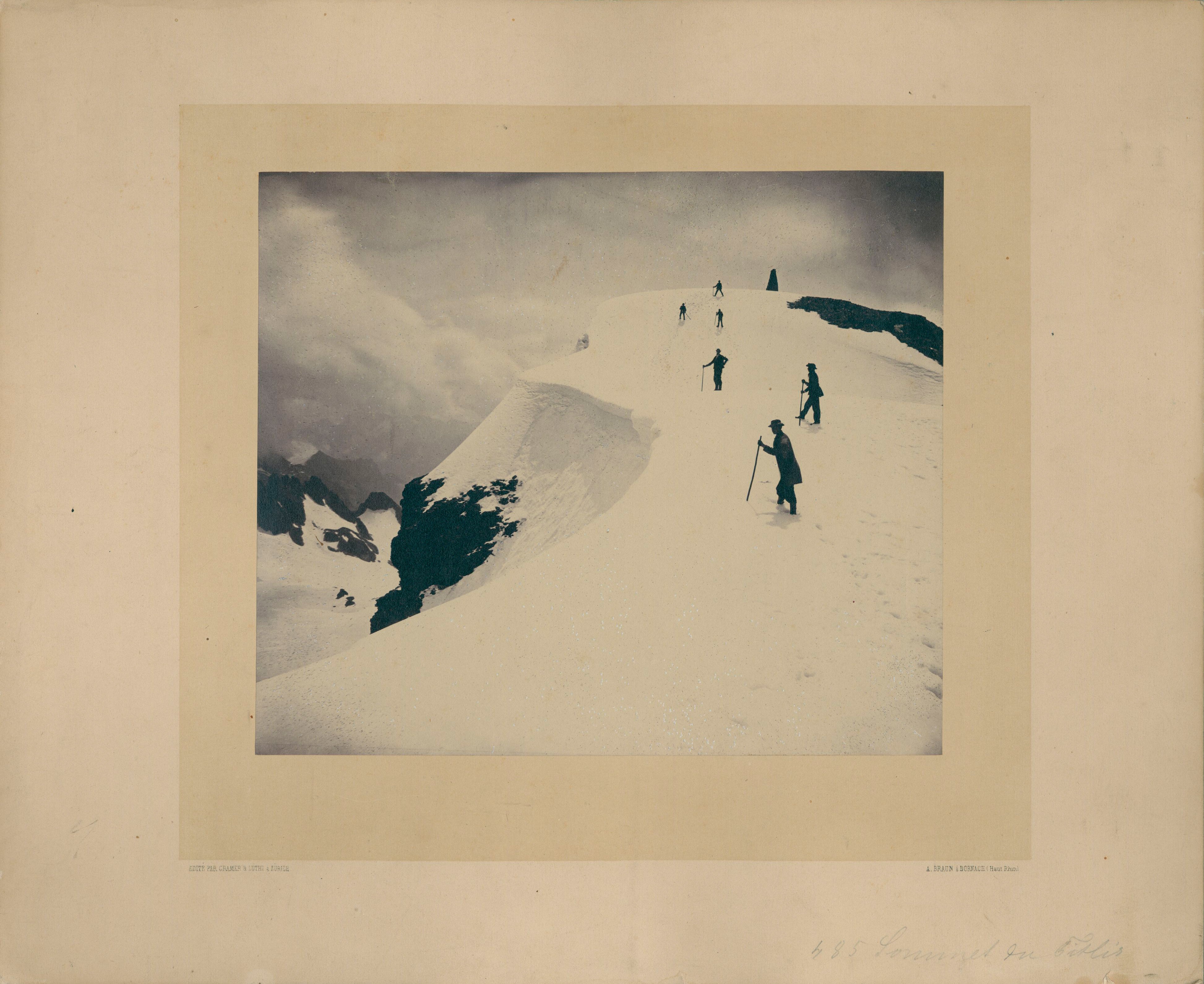 Gipfel des Berges Titlis (Urner Alpen), 89568 p (Deutsches Röntgen-Museum CC BY-NC-SA)