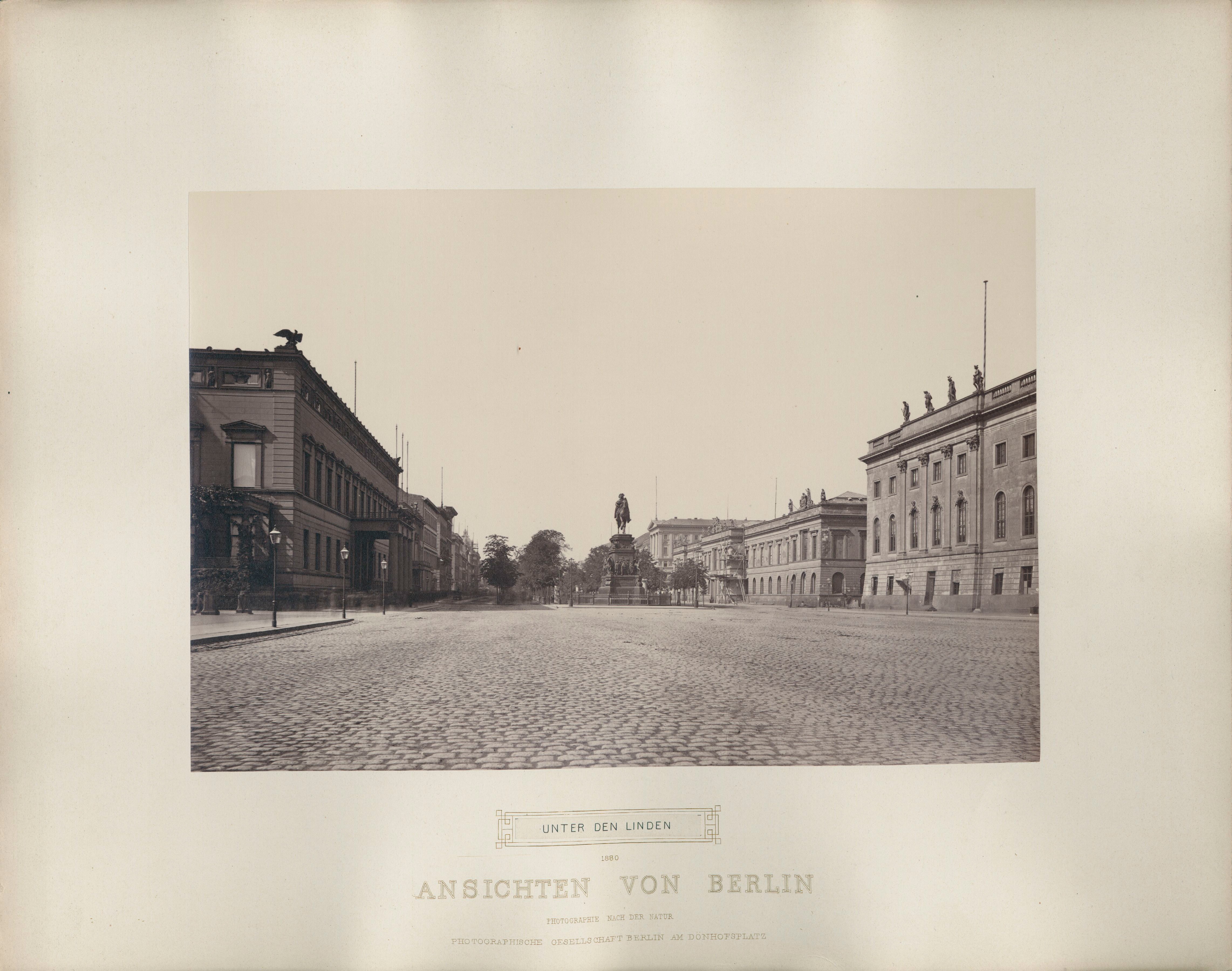 Ansichten von Berlin: Unter den Linden, 89576 p (Deutsches Röntgen-Museum CC BY-NC-SA)