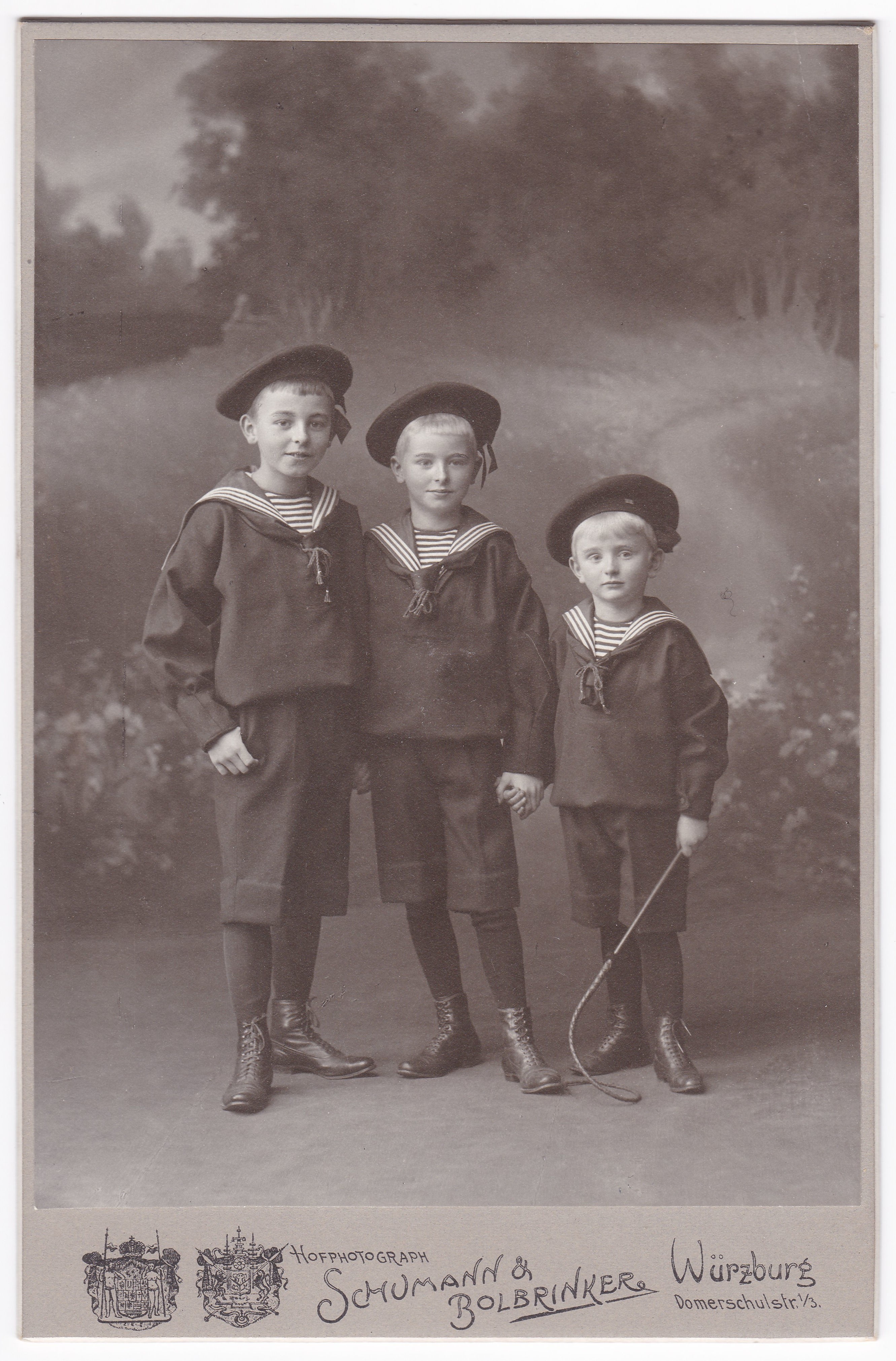 Söhne der Familie Hofmeier (um 1900), 88020 p (DRM CC BY-NC-SA)