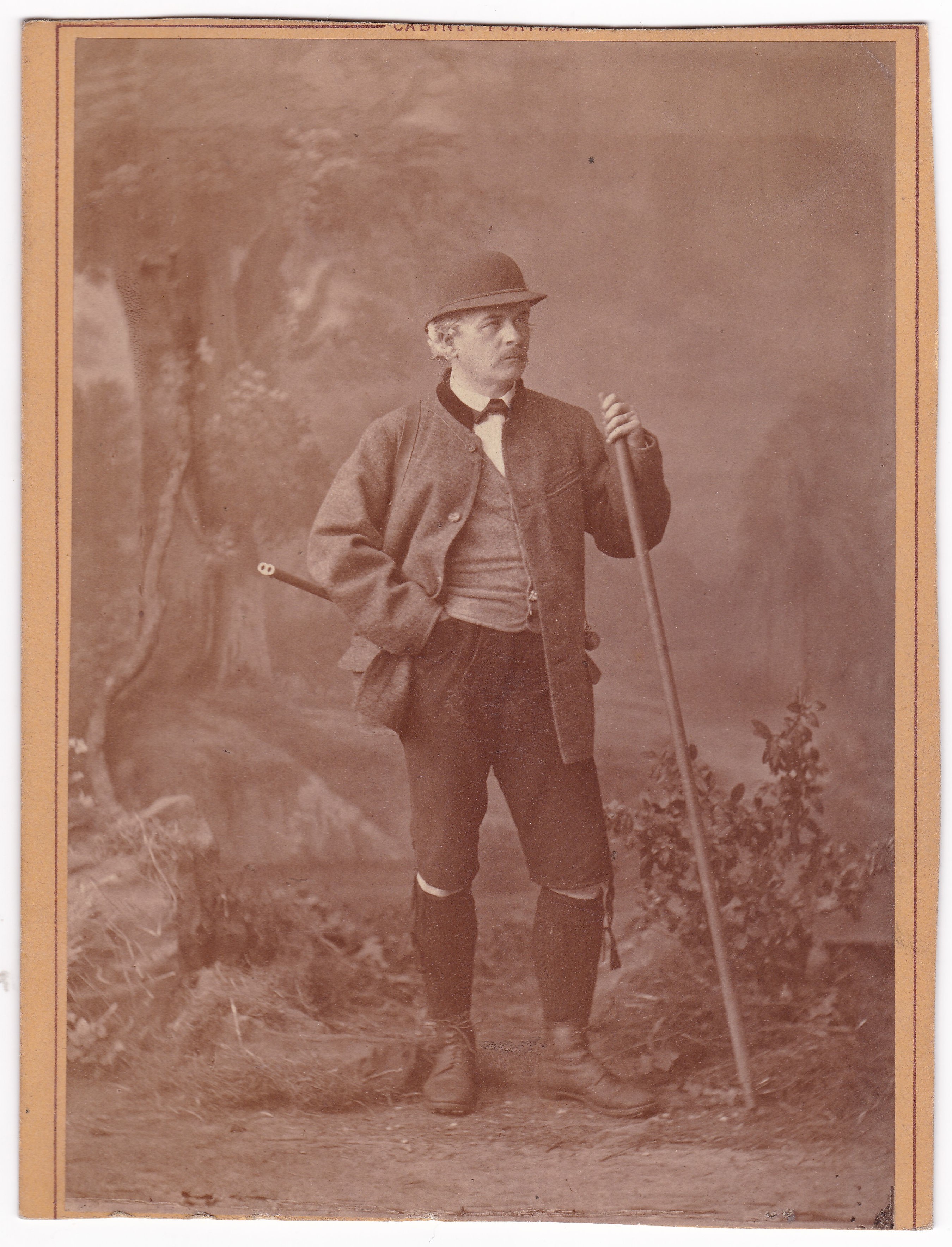Albert von Koelliker als Jäger (um 1890), 88013 p (DRM CC BY-NC-SA)