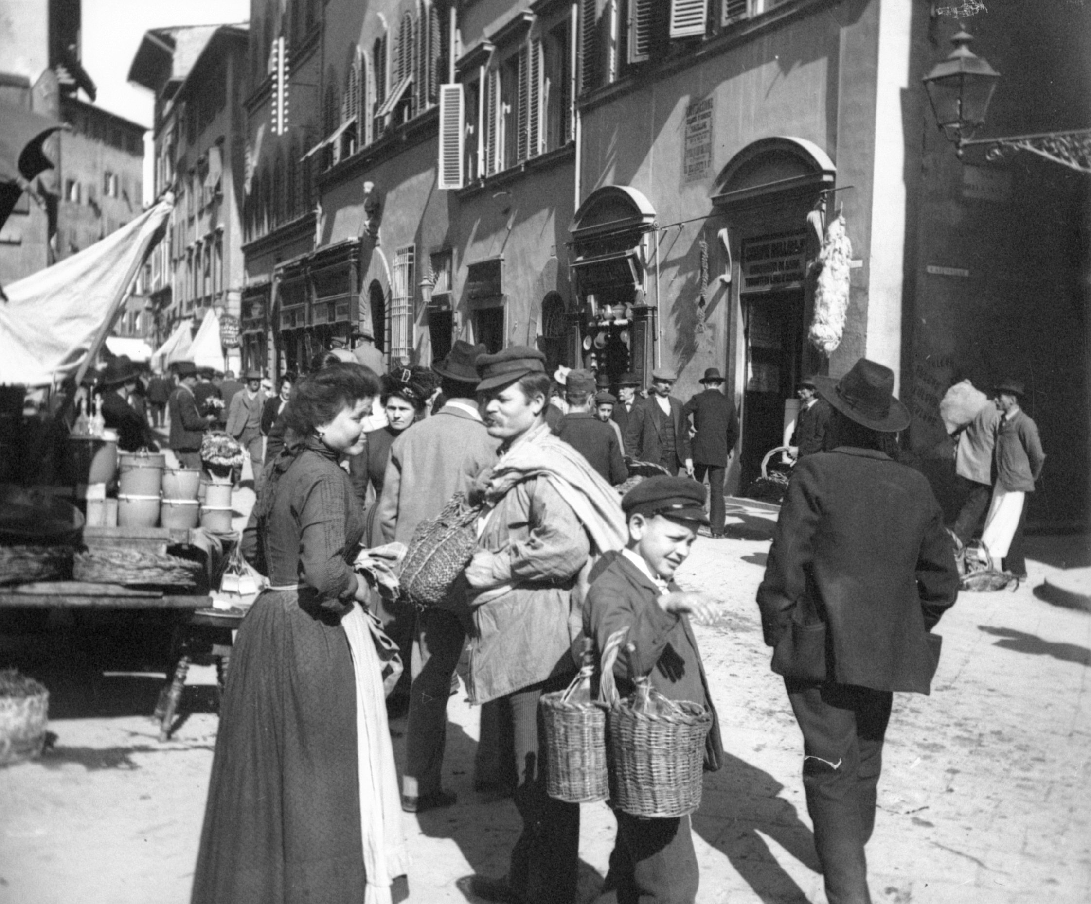 Mercato di San Lorenzo in Florenz (März/April 1902), 87156 sn R_o (DRM CC BY-NC-SA)