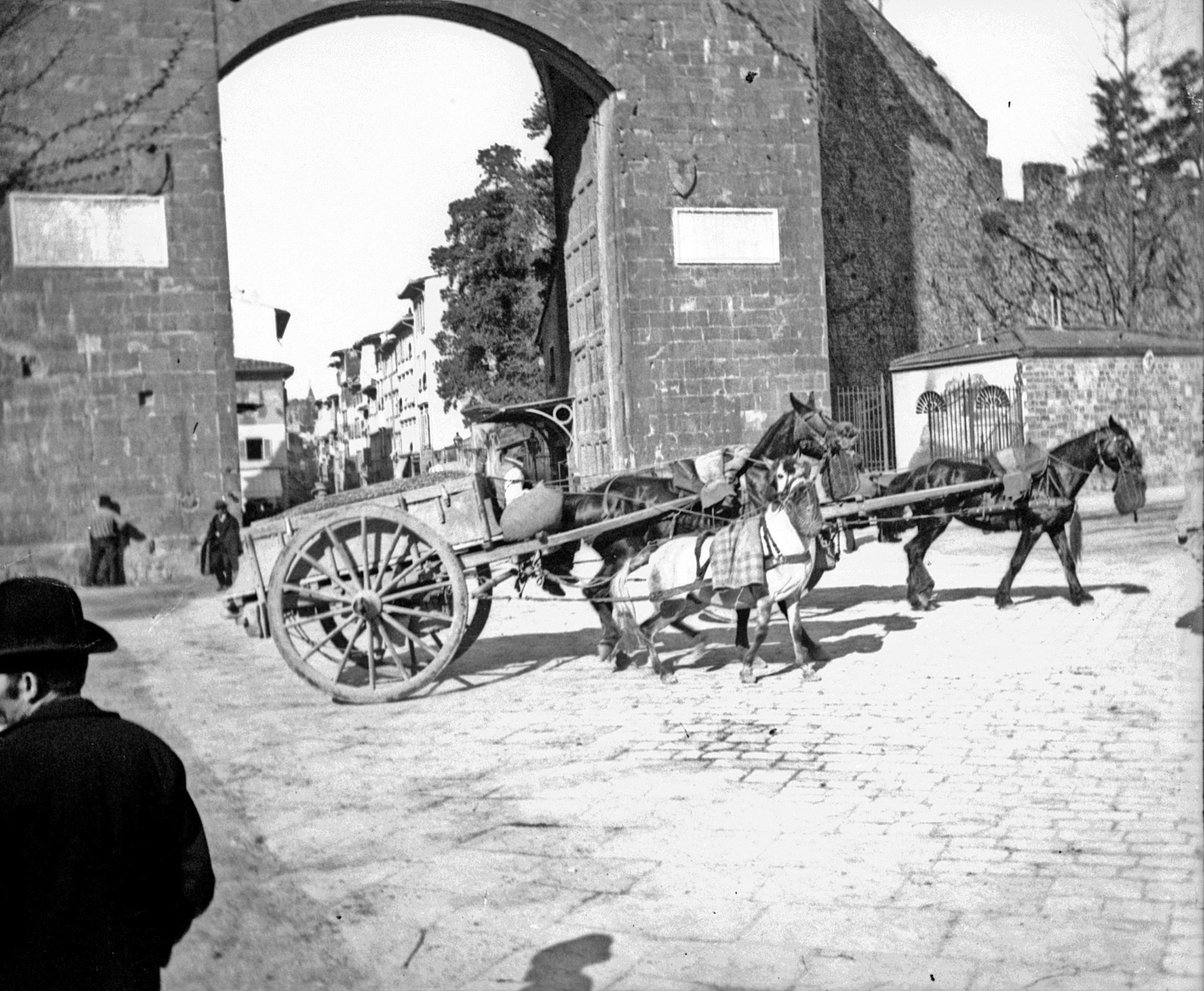 Porta Romana in Florenz (März/April 1902), 87177 sn R_o (DRM CC BY-NC-SA)