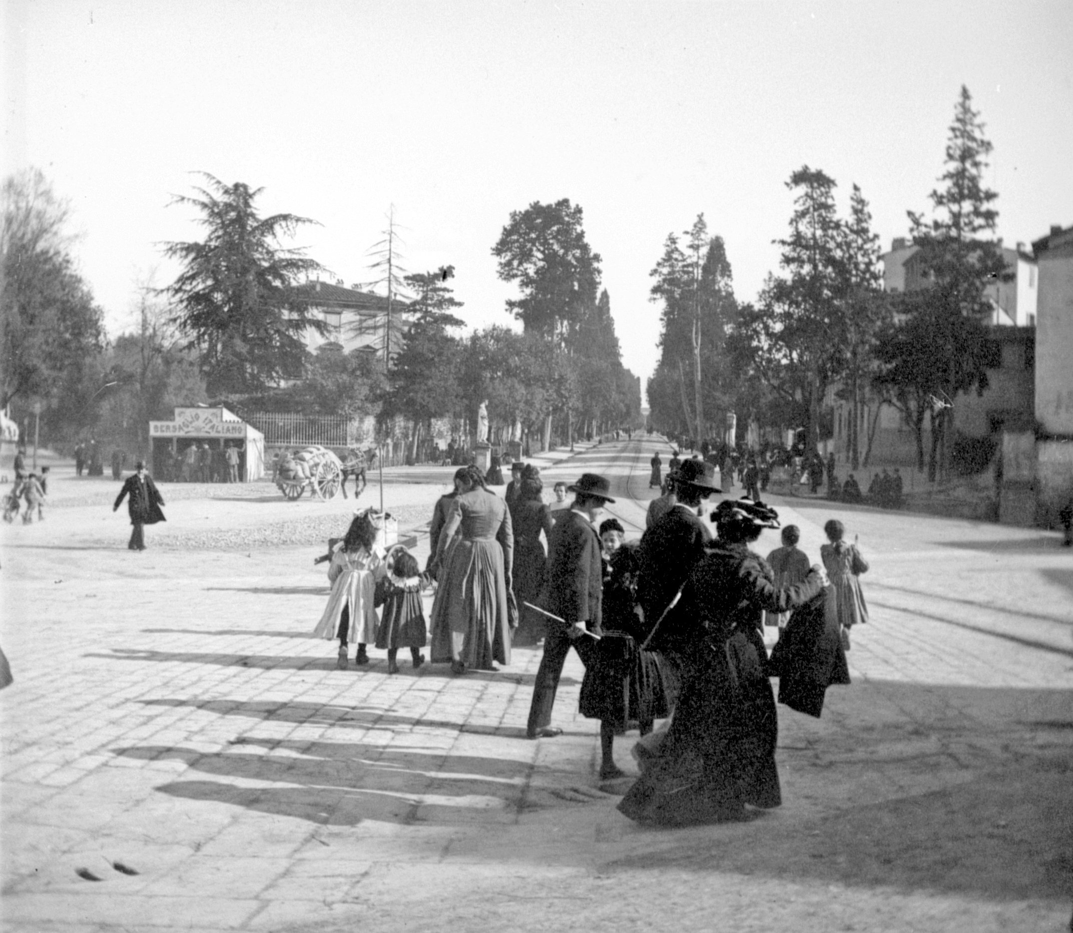 Vor der Porta Romana in Florenz (März/April 1902), 87178 sn L_o (DRM CC BY-NC-SA)