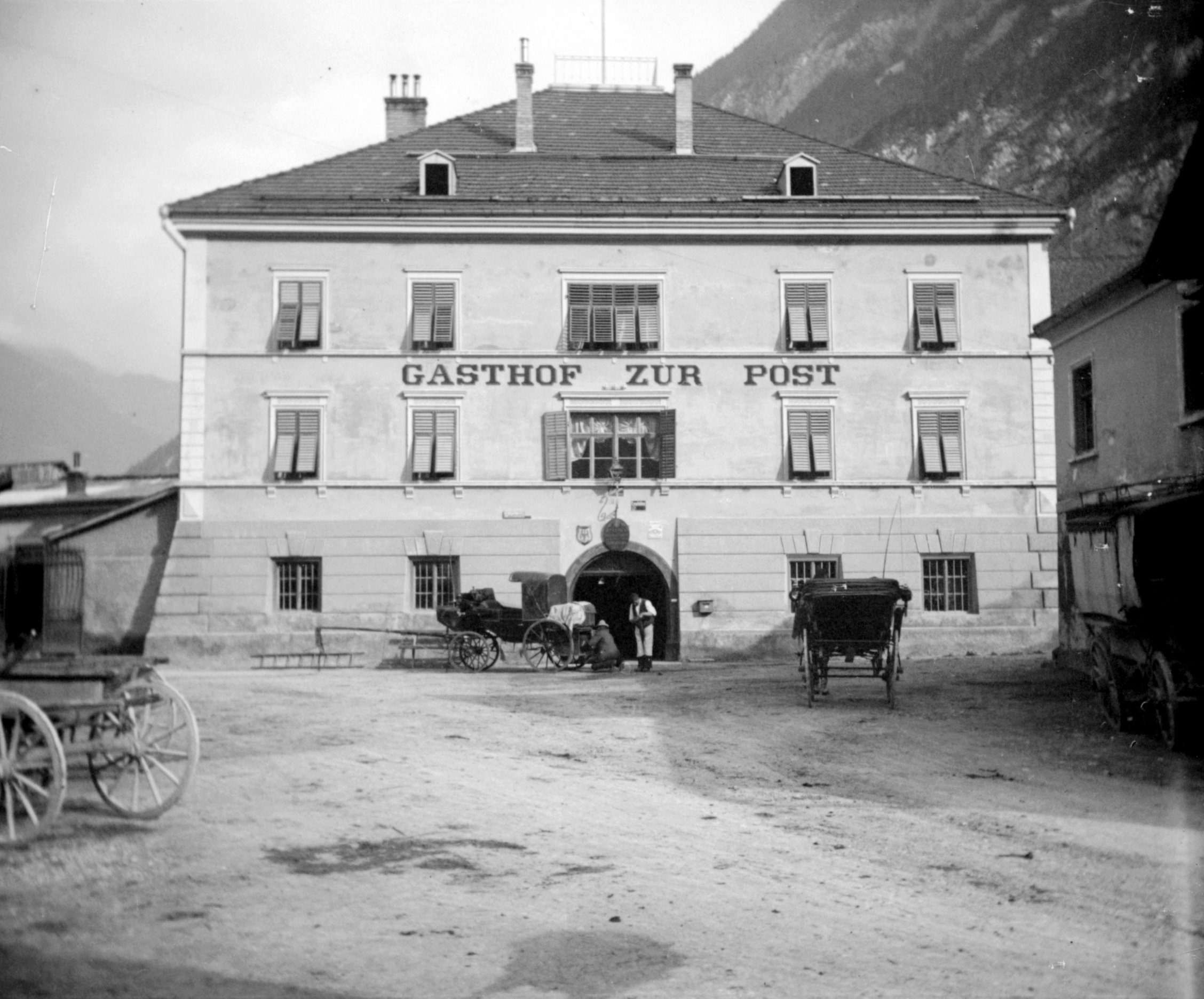 Gasthof "Zur Post" in Nassereith (September 1902), 87256 sn R_o (DRM CC BY-NC-SA)