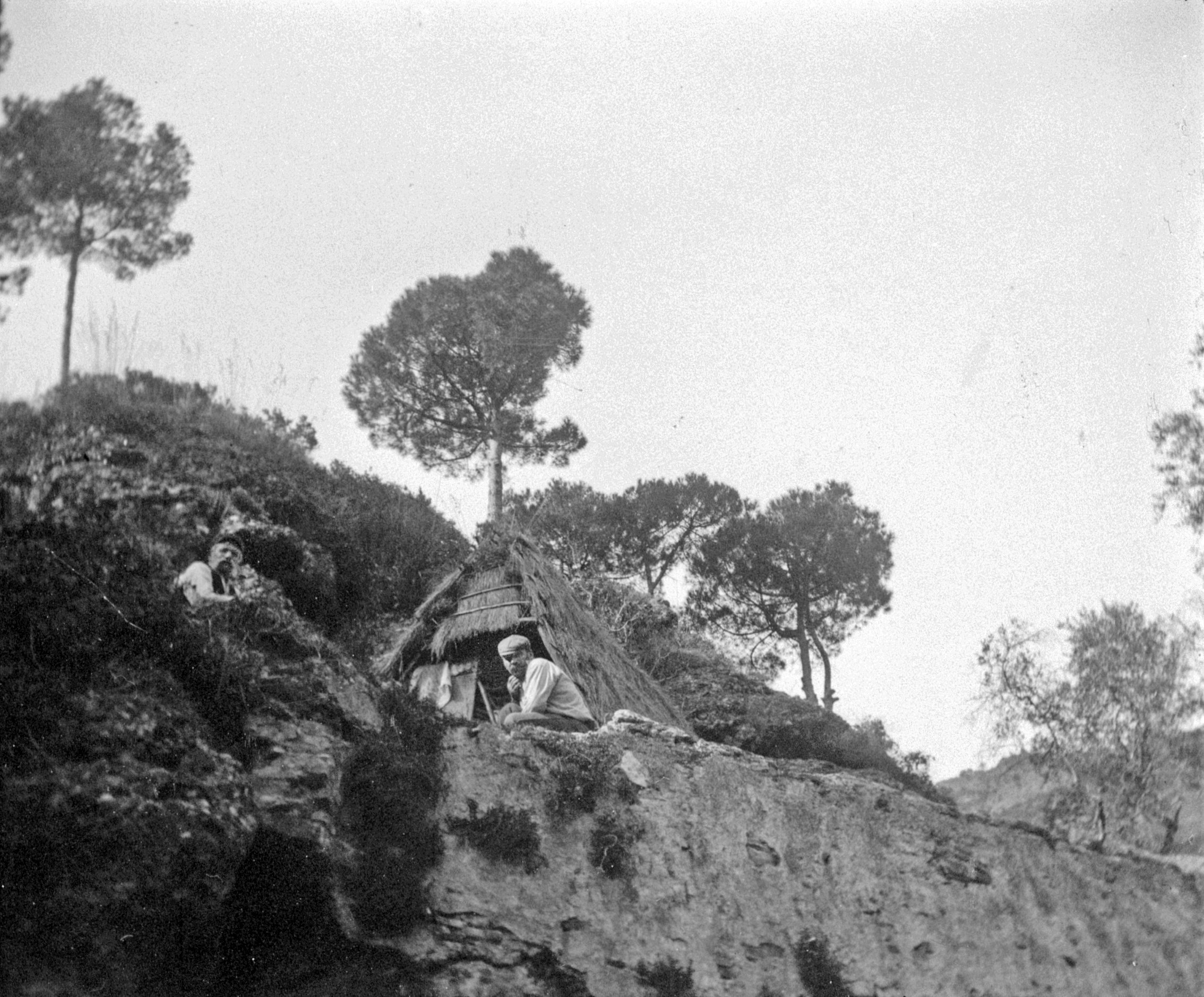 Strohhütte bei San Fruttuoso (März/April 1903), 87324 sn R_o (DRM CC BY-NC-SA)