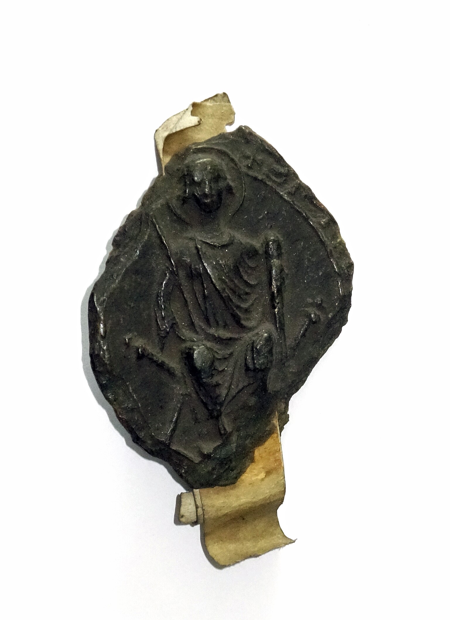 Fragment eines geistlichen Siegels ((C) Sammlung Bergischer Geschichtsverein e.V. CC BY-NC)