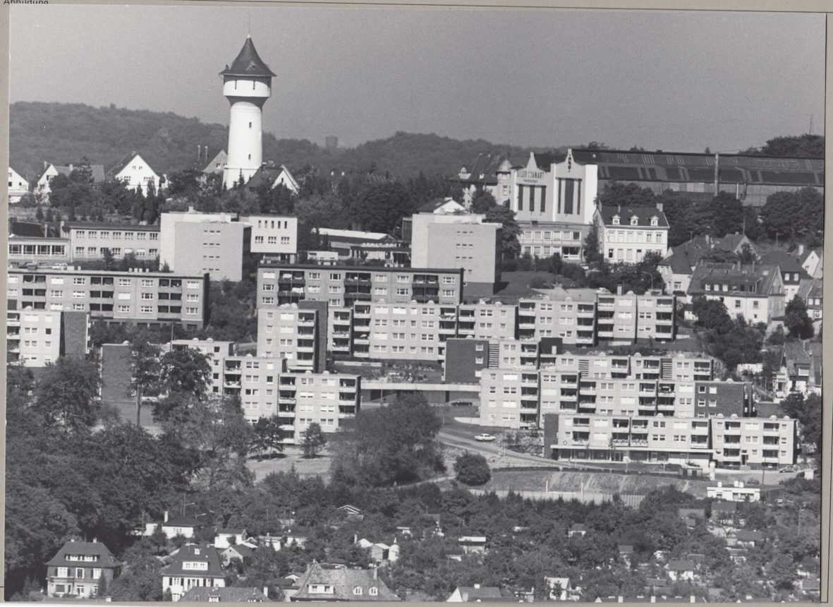 Harzfelder Wasserturm, Wuppertal-Barmen ((C) Sammlung Bergischer Geschichtsverein e.V. CC BY-NC)