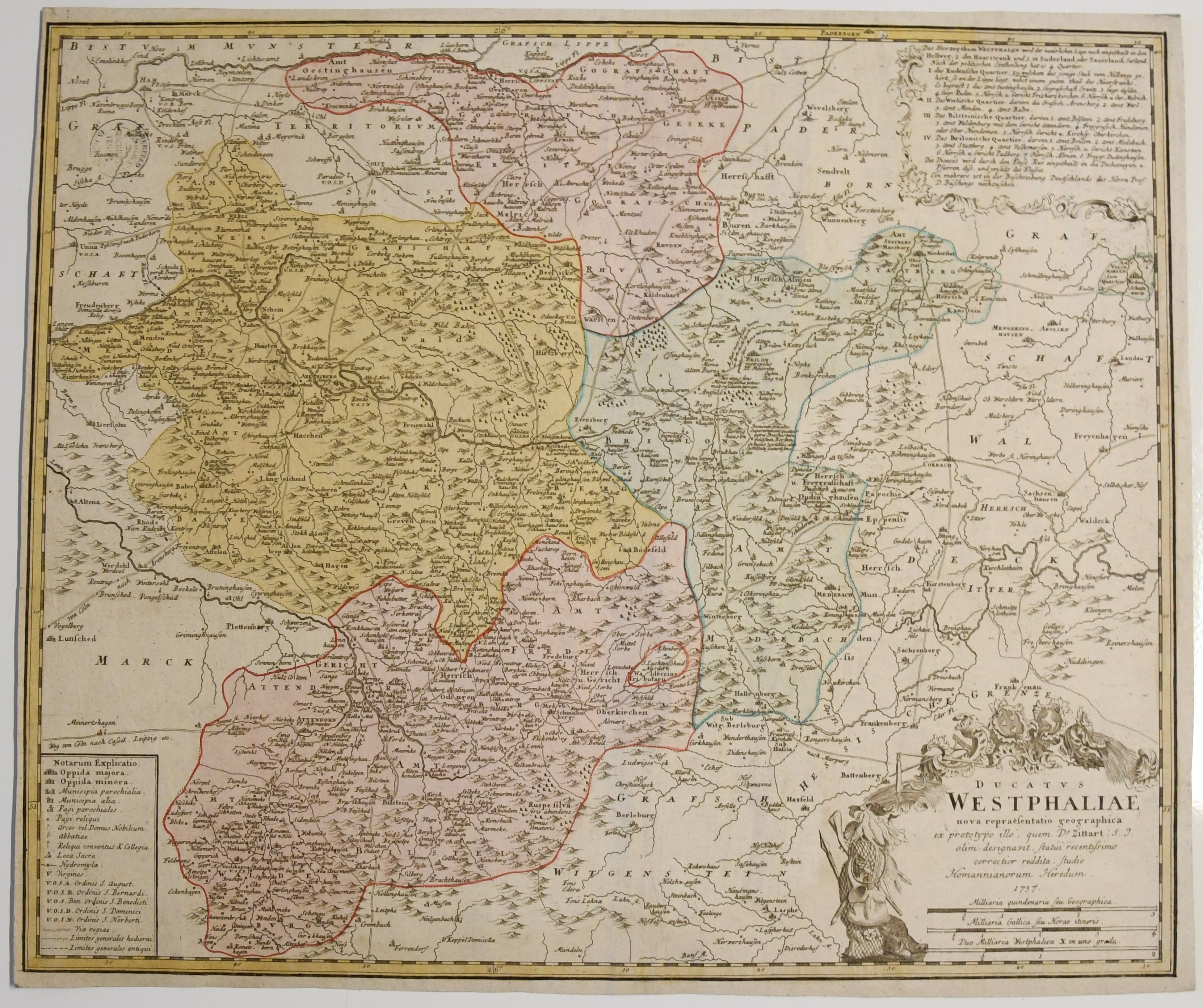 Das Herzogtum Westphalen ((C) Sammlung Bergischer Geschichtsverein e.V. CC BY-NC)