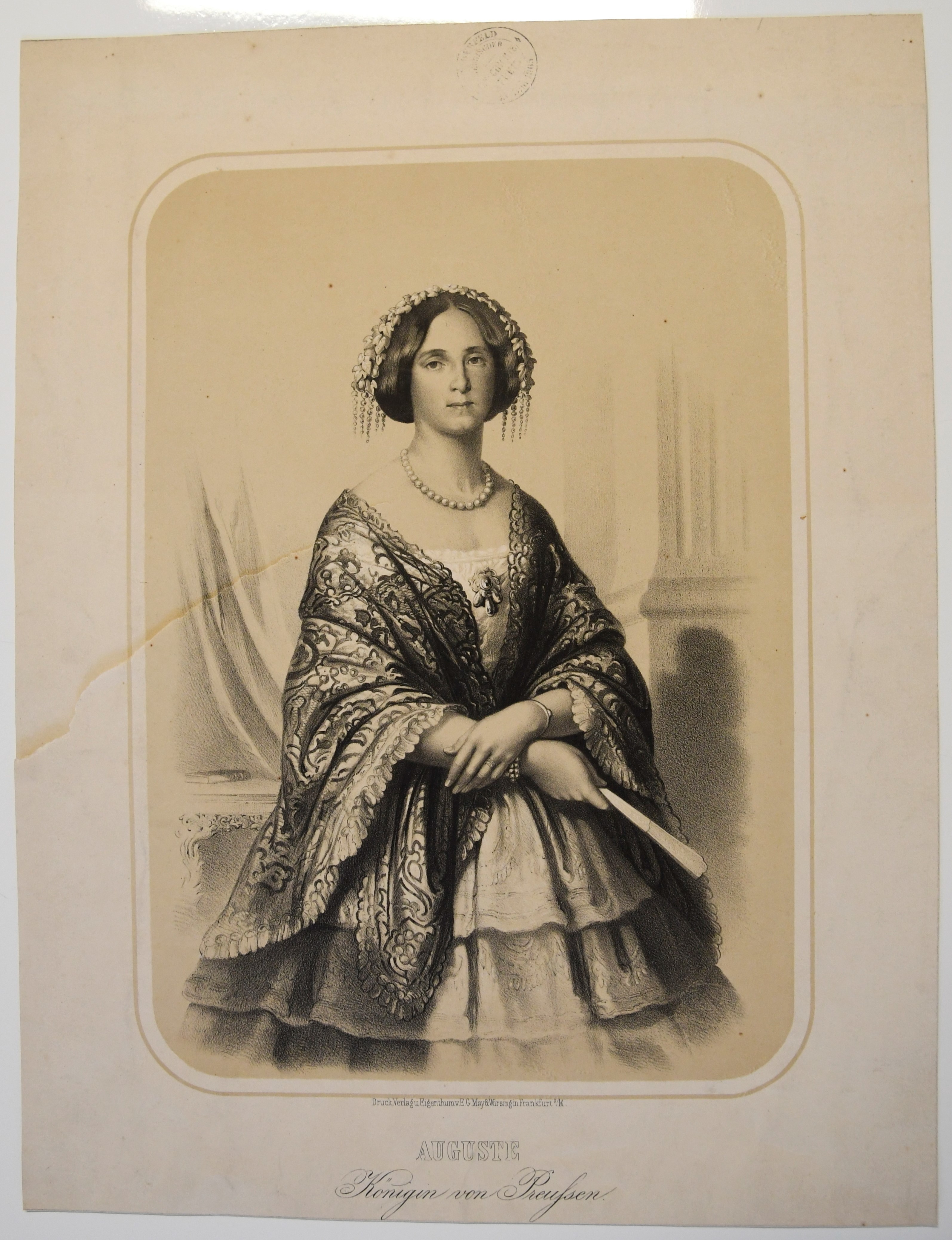 Auguste Königin von Preussen ((C) Sammlung Bergischer Geschichtsverein e.V. CC BY-NC)