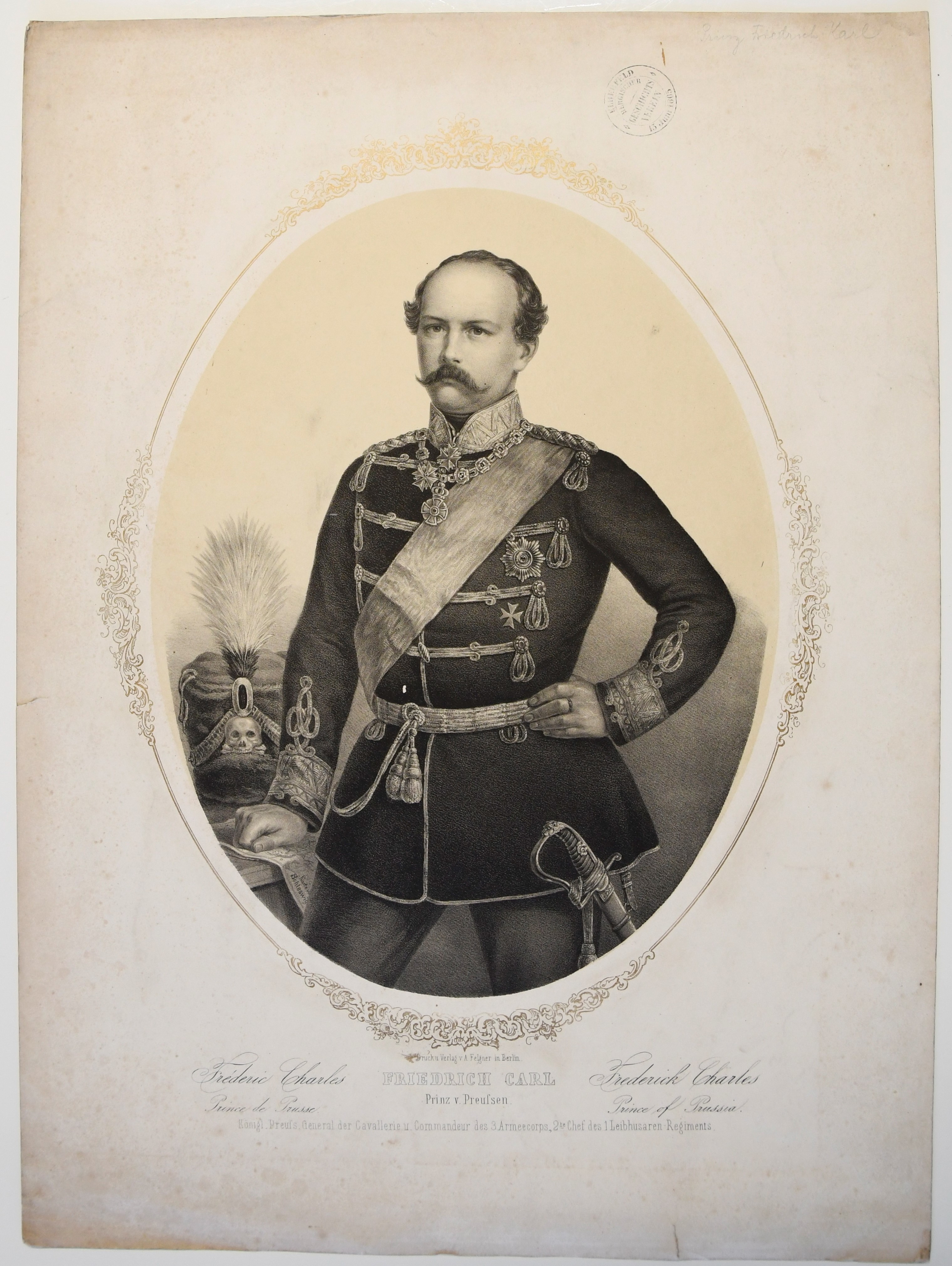 Friedrich Carl Prinz von Preussen ((C) Sammlung Bergischer Geschichtsverein e.V. CC BY-NC)