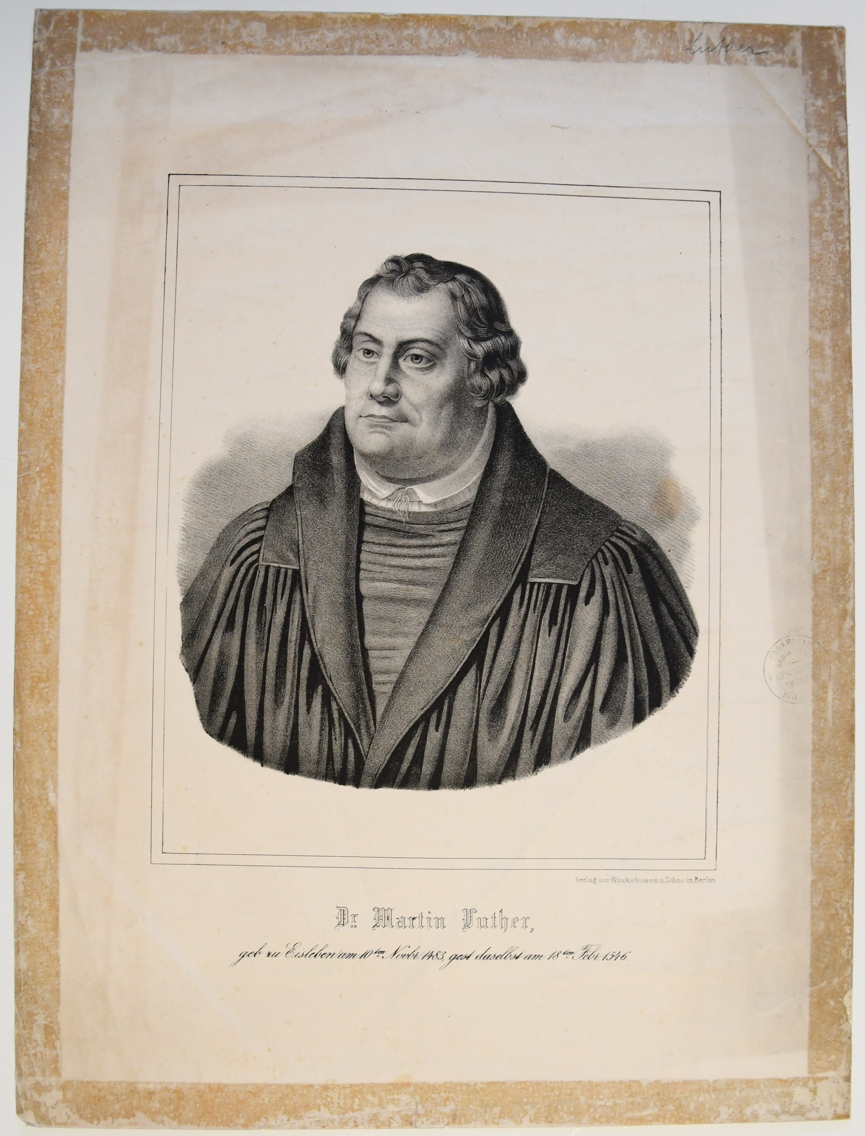Dr. Martin Luther ((C) Sammlung Bergischer Geschichtsverein e.V. CC BY-NC)