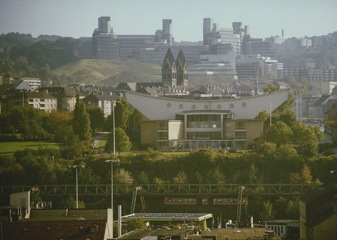Wuppertal-Elberfeld, Schwimmoper, Stadthalle ((C) Sammlung Bergischer Geschichtsverein e.V. CC BY-NC)