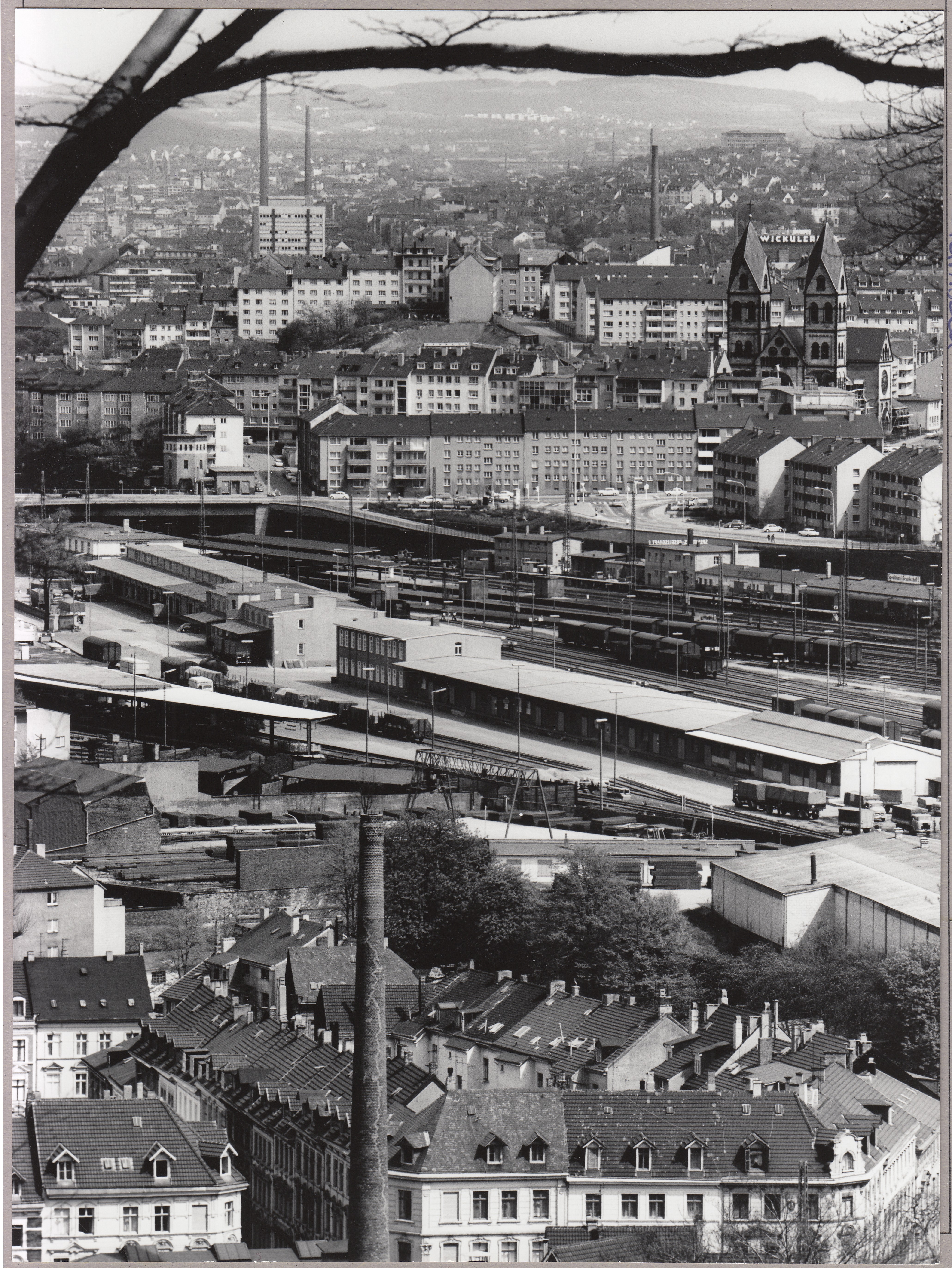 Wuppertal-Elberfeld, Bahnhof Steinbeck ((C) Sammlung Bergischer Geschichtsverein e.V. CC BY-NC)