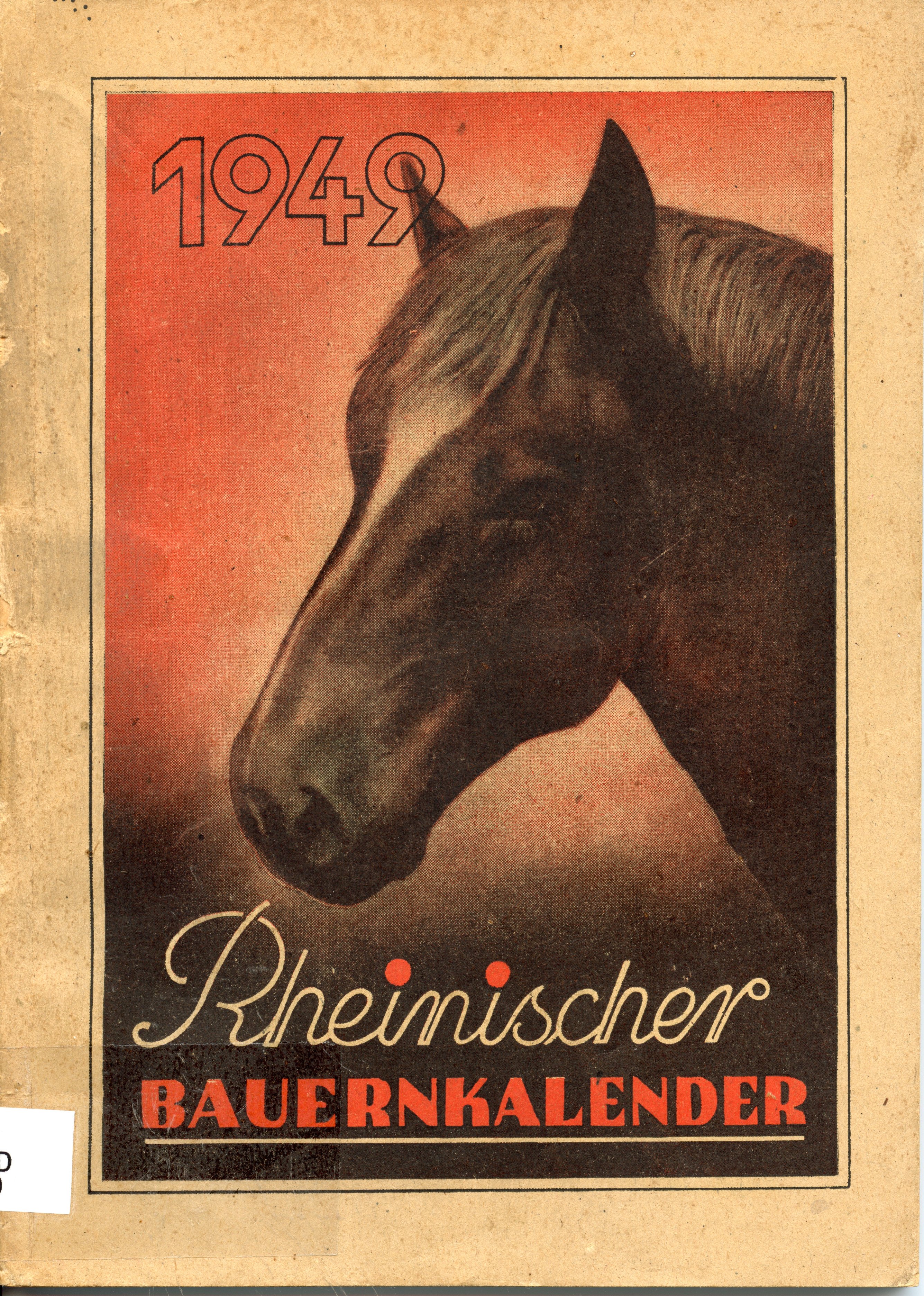 Rheinischer Bauernkalender 1949 (Kulturzentrum Sinsteden des Rhein-Kreises Neuss RR-R)
