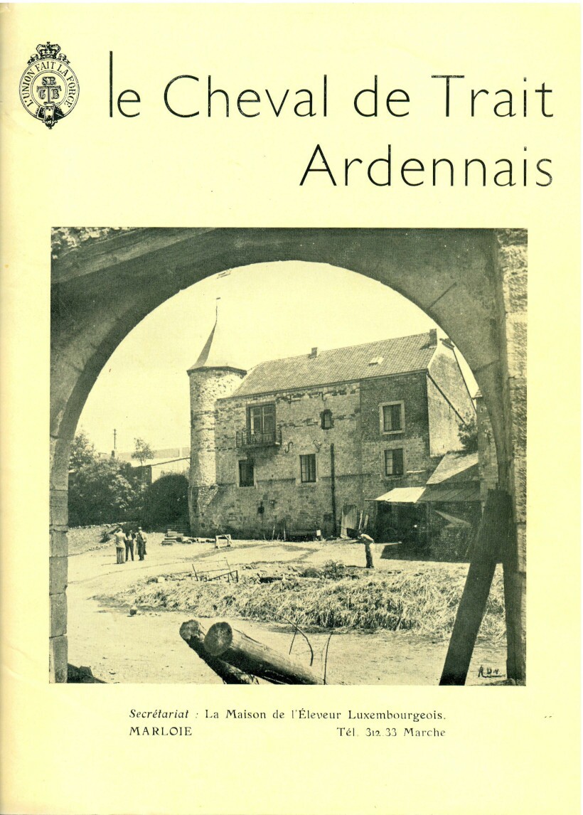 Le Cheval de trait Ardennais (Herausgeber RR-R)