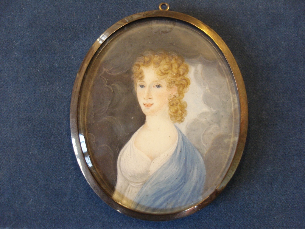 Porträt der Silvie von Ziegesar (Goethe-Museum Düsseldorf CC BY-NC-SA)