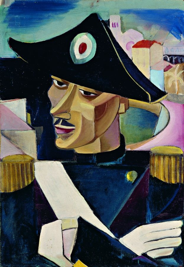 Valentin Nagel: Italienischer Offizier, um 1928/32 (Kunstmuseum Solingen RR-F)