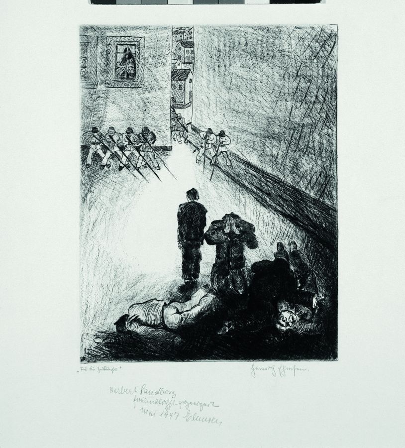 Heinrich Ehmsen, Für die Zukunft, um 1919/21 (Kunstmuseum Solingen RR-F)