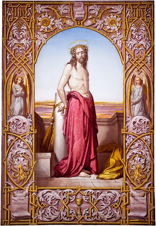 Christus an der Geisselsäule (Glasmuseum Hentrich, Museum Kunstpalast CC BY-NC-SA)