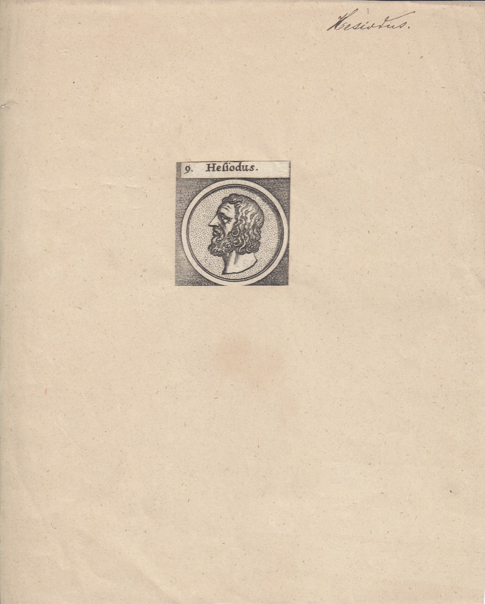 Hesiodes (Hesiod) ((C) Sammlung Bergischer Geschichtsverein e.V. CC BY-NC)