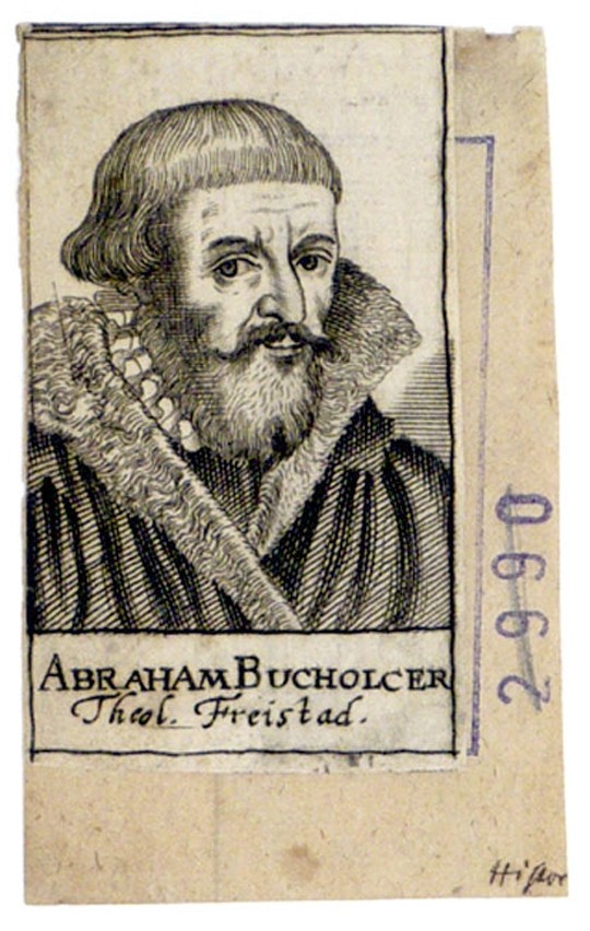 Abraham Bucholcer, Theol. Freistad ((C) Sammlung Bergischer Geschichtsverein e.V. CC BY-NC)