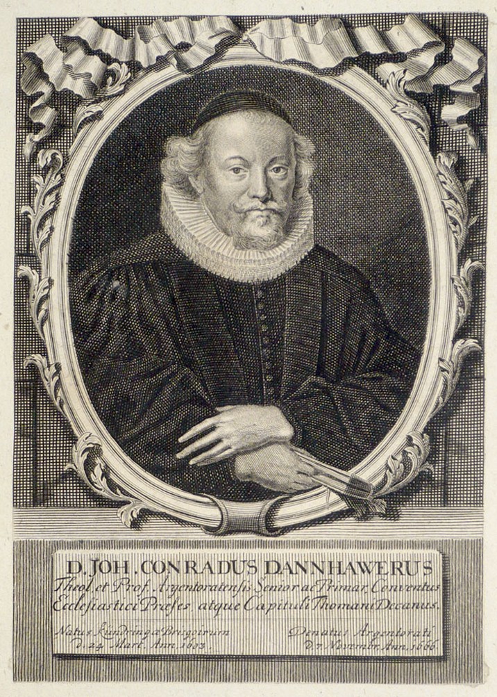 D. Joh. Conradus Dannhawerus ((C) Sammlung Bergischer Geschichtsverein e.V. CC BY-NC)