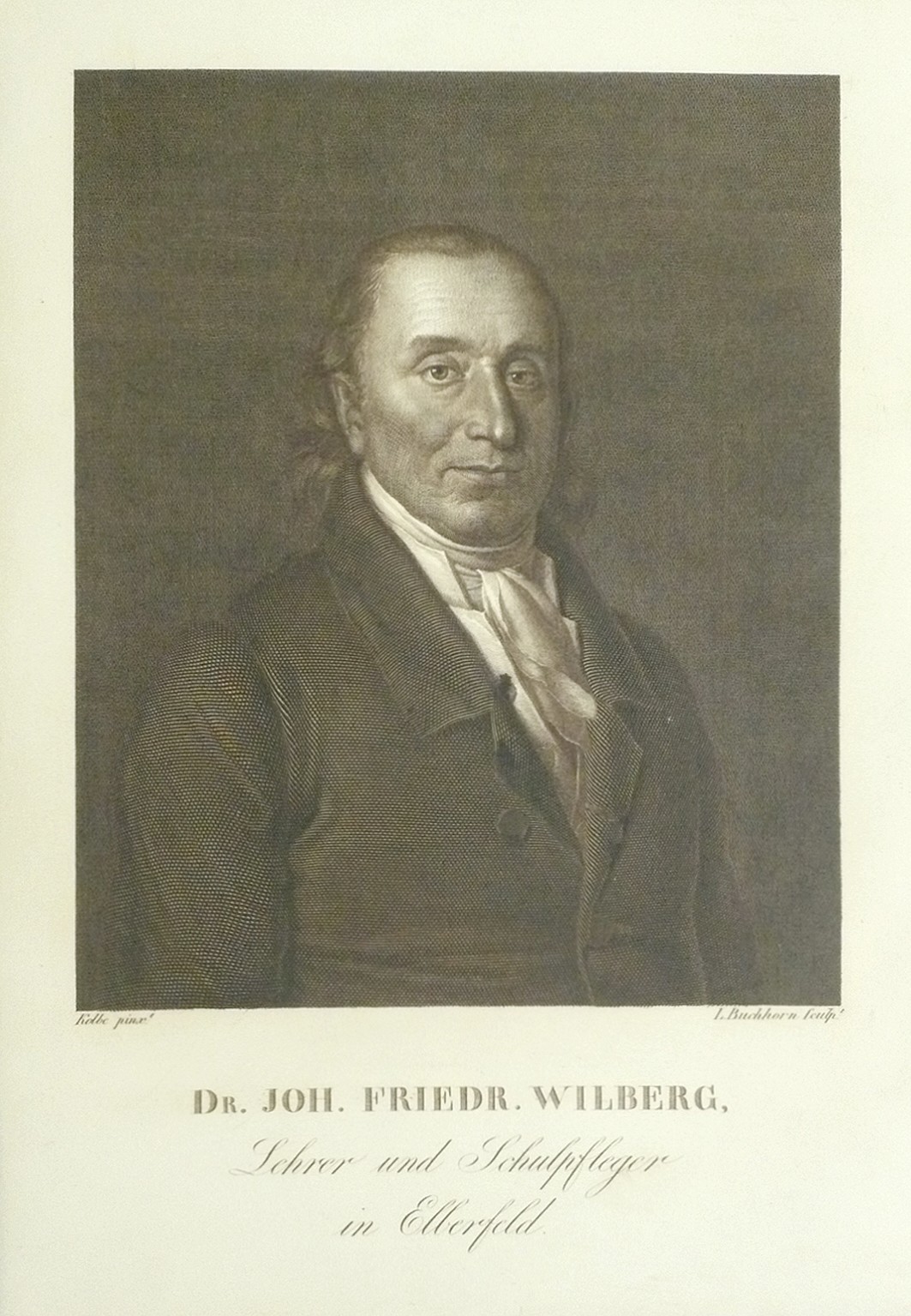 Dr. Joh. Friedr. Wilberg Lehrer und Schulpfleger in Elberfeld ((C) Sammlung Bergischer Geschichtsverein e.V. CC BY-NC)