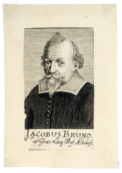 Jacobus Bruno [Eth.] et Grac. Ling. Prof. Altdorf ((C) Sammlung Bergischer Geschichtsverein e.V. CC BY-NC)