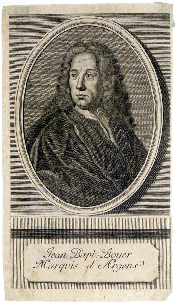 Jean Bapt. Boyer Marquis d'Argens ((C) Sammlung Bergischer Geschichtsverein e.V. CC BY-NC)