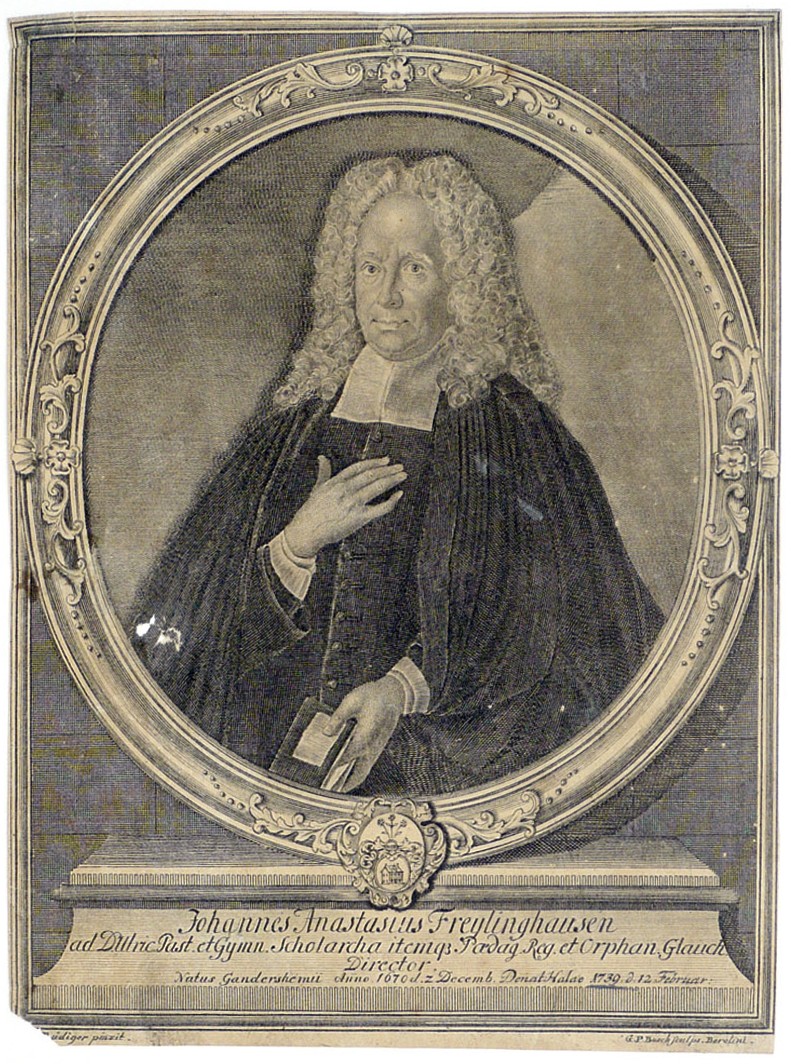 Johannes Anastasius Freylinghausen ((C) Sammlung Bergischer Geschichtsverein e.V. CC BY-NC)