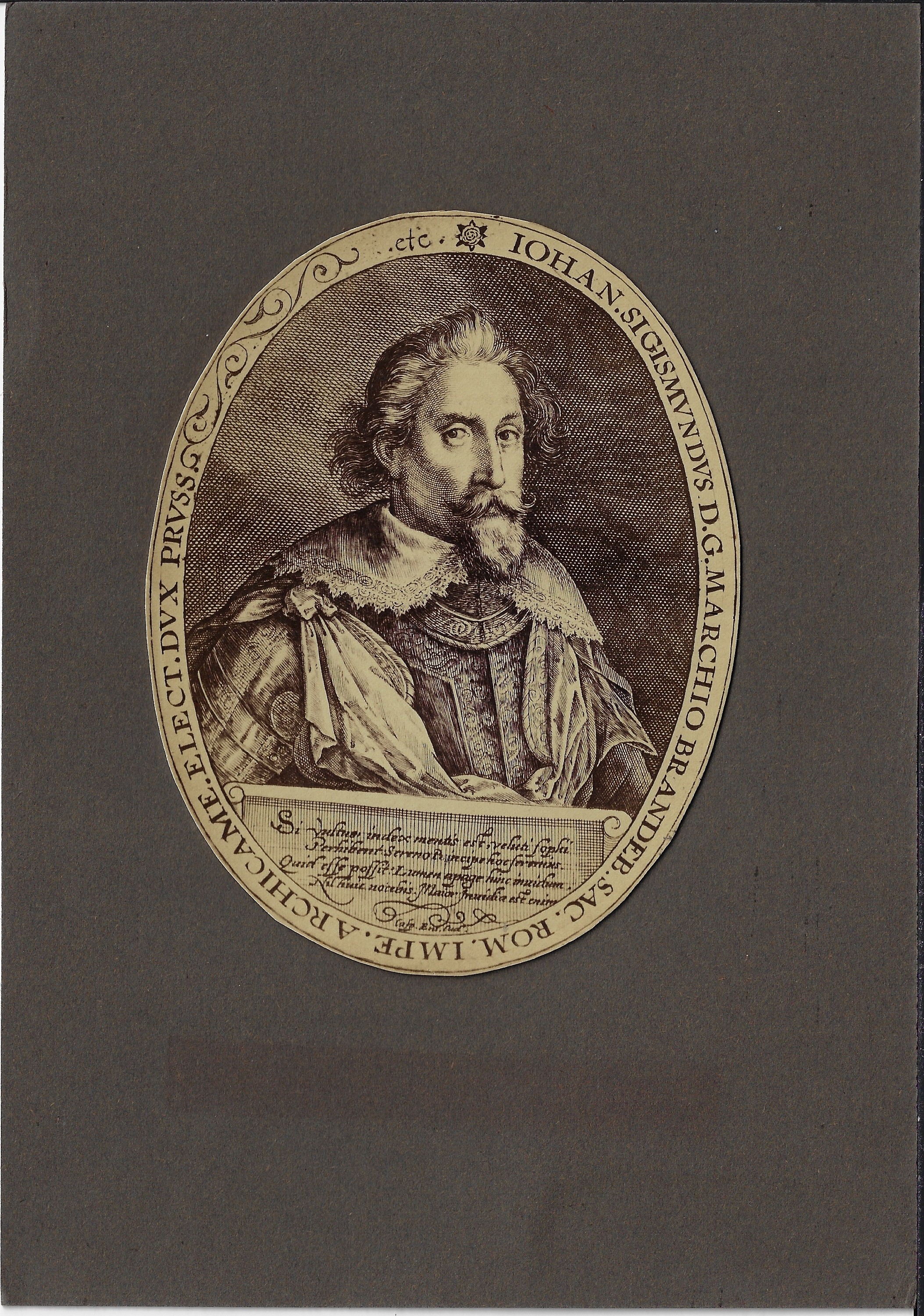 Johann Sigismund Kurfürst von Brandenburg ((C) Sammlung Bergischer Geschichtsverein e.V. CC BY-NC)