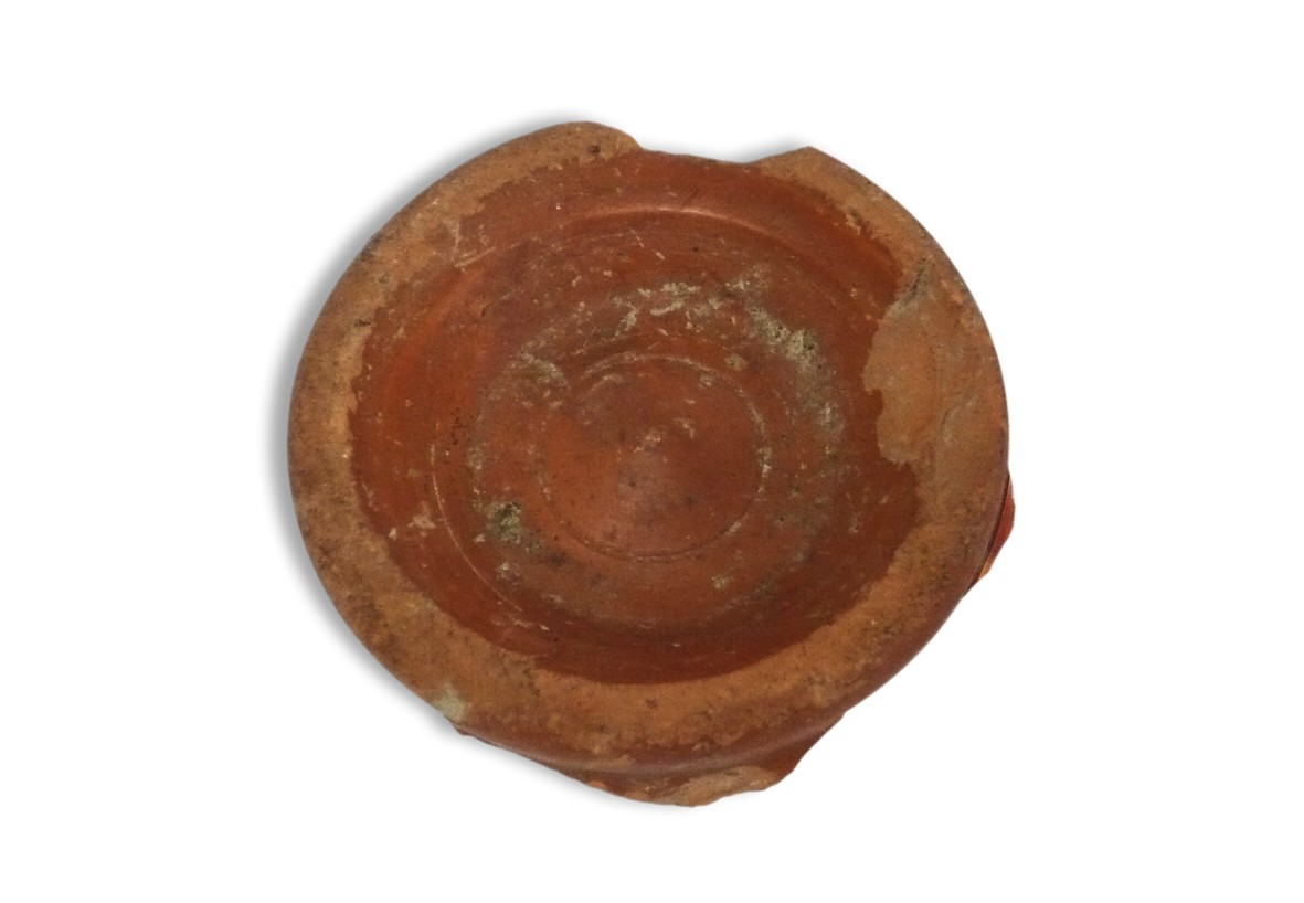 Fragment eines Gefäßes, Terra Sigillata ((C) Sammlung Bergischer Geschichtsverein e.V. CC BY-NC)
