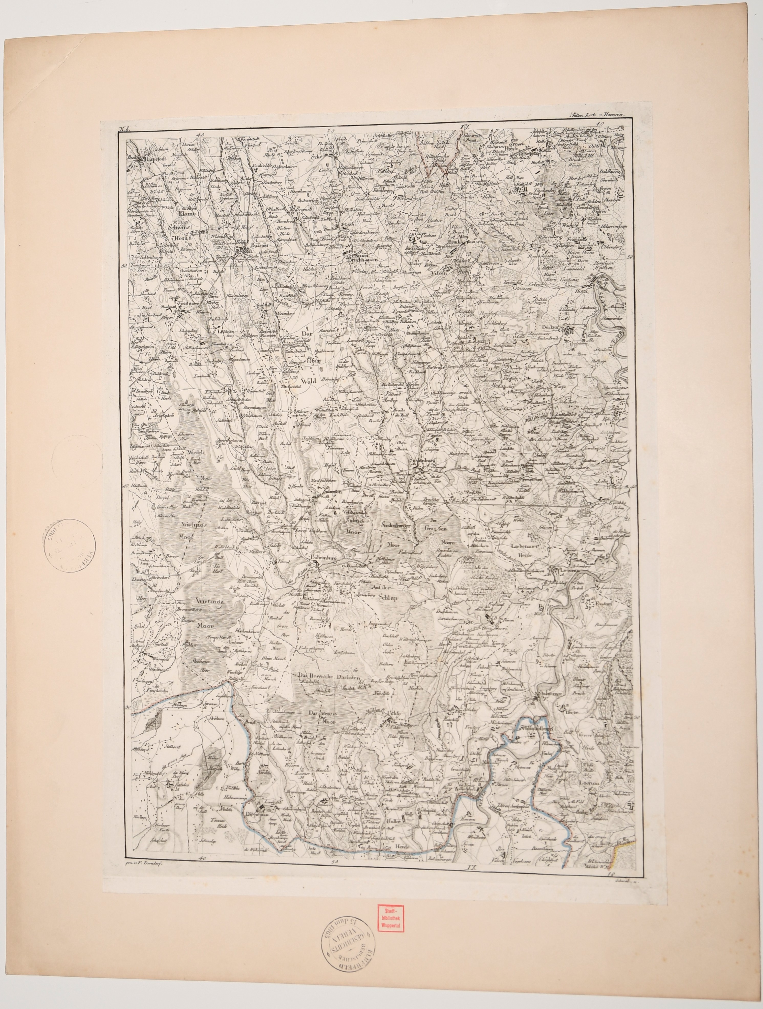 Karte "Auf der Schlap" und Umgebung ((C) Sammlung Bergischer Geschichtsverein e.V. CC BY-NC)