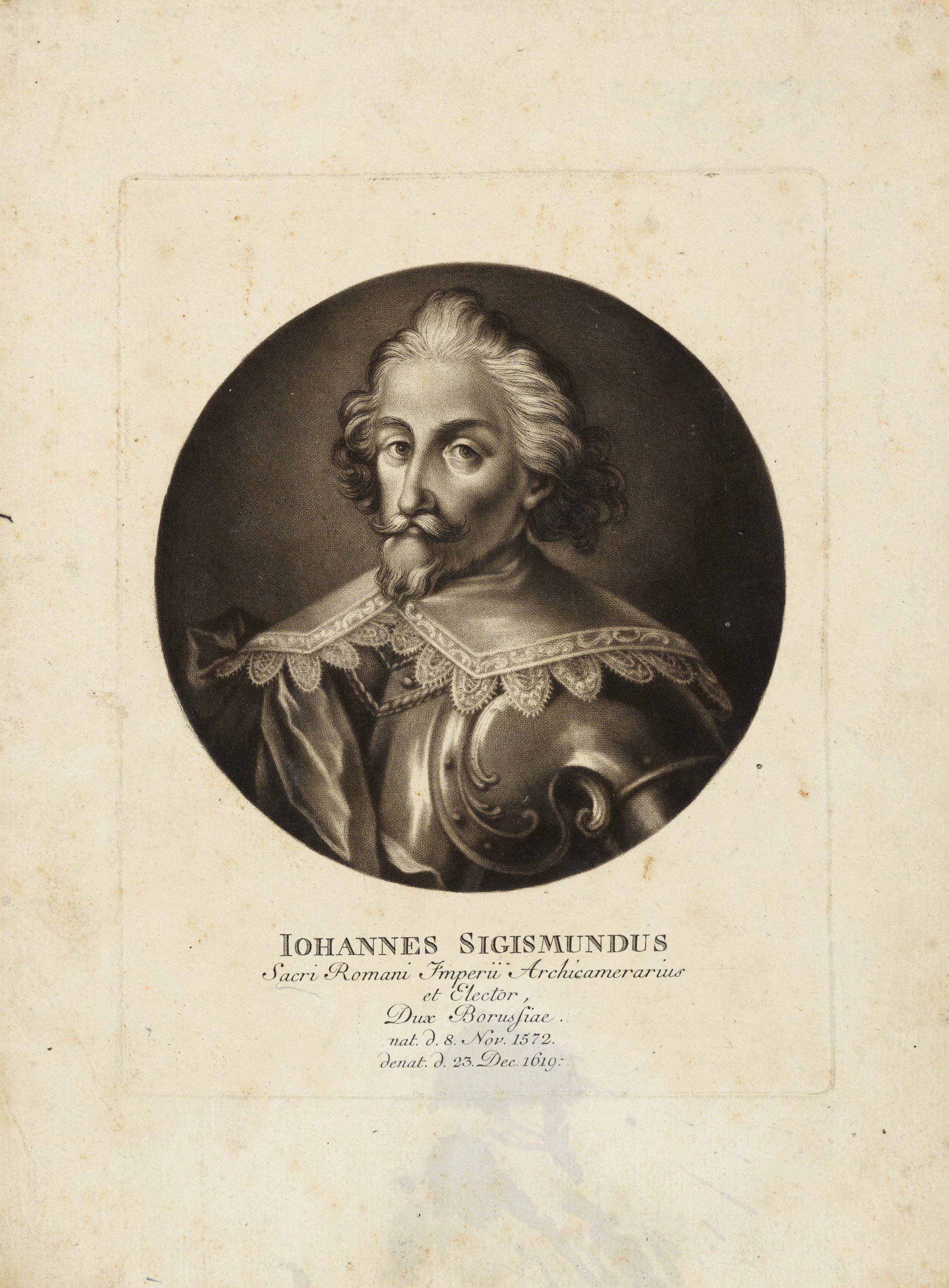 Kurfürst Johann Sigismund von Brandenburg, frühes 17. Jahrhundert (Städtisches Museum Schloss Rheydt CC BY)