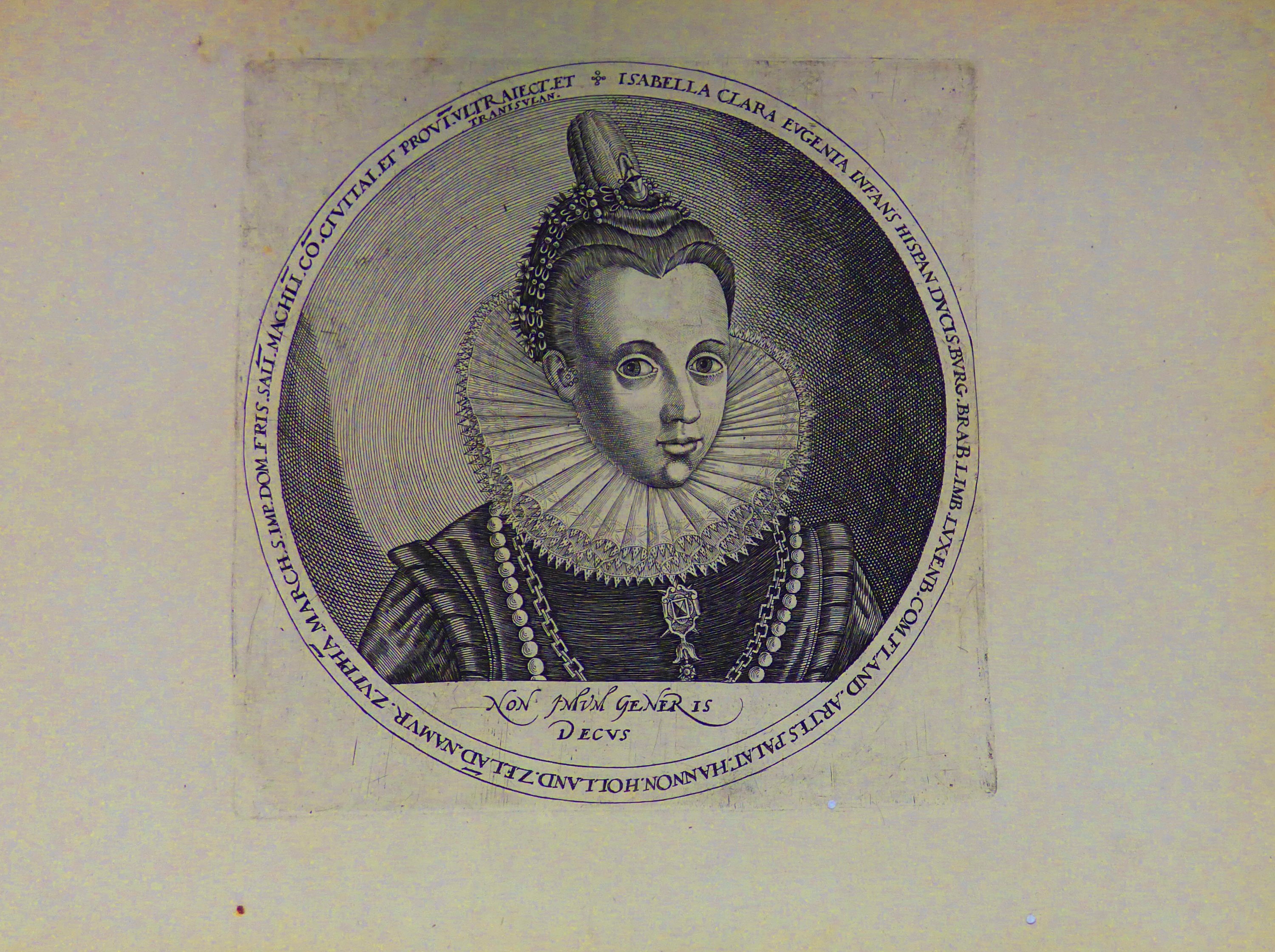 Infantin Isabella Clara Eugenia von Spanien, 1595 (Städtisches Museum Schloss Rheydt CC BY)