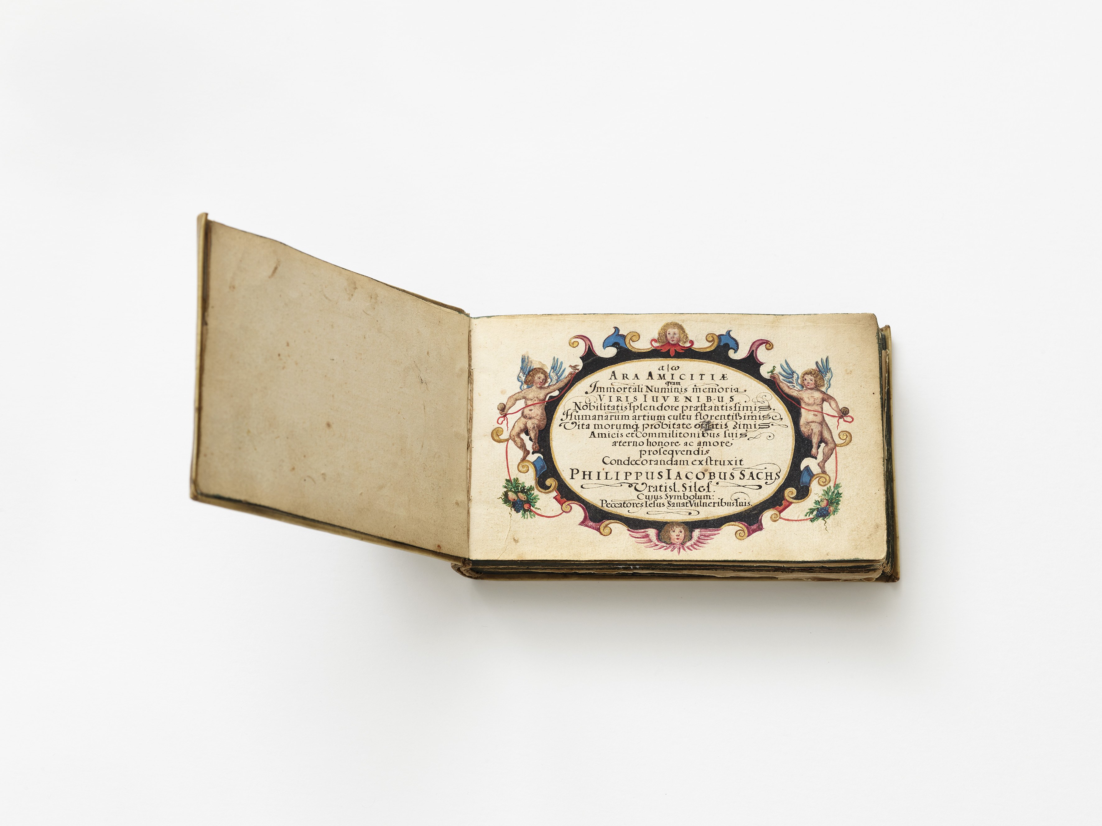 "Breslauer Freundschaftsbuch" - Album Amicorum von Philipp Jacob Sachs von Löwenheim, Laufzeit 1642-1646 (Städtisches Museum Schloss Rheydt CC BY)