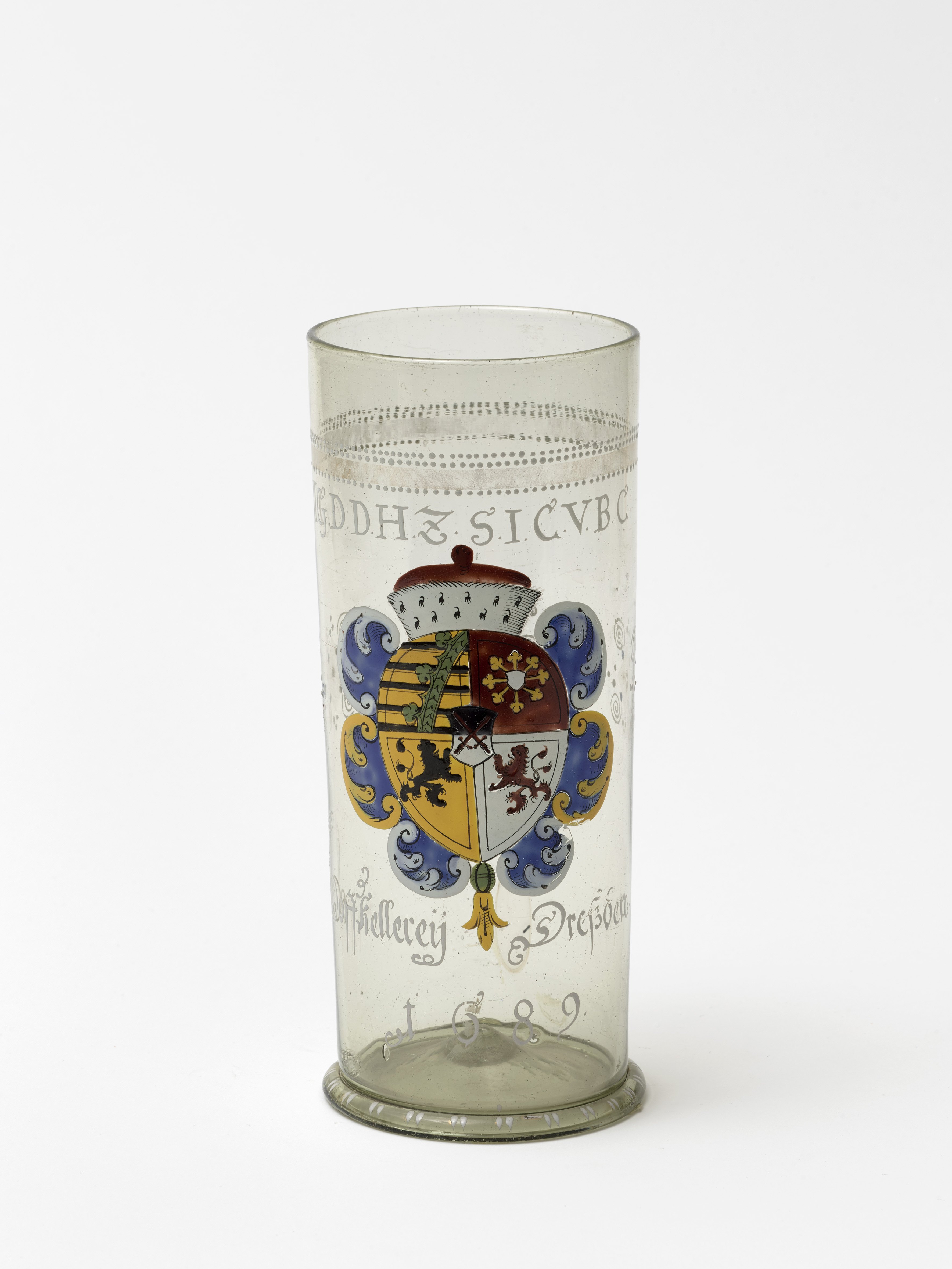 Hofkellerei-Glas (Städtisches Museum Schloss Rheydt CC0)