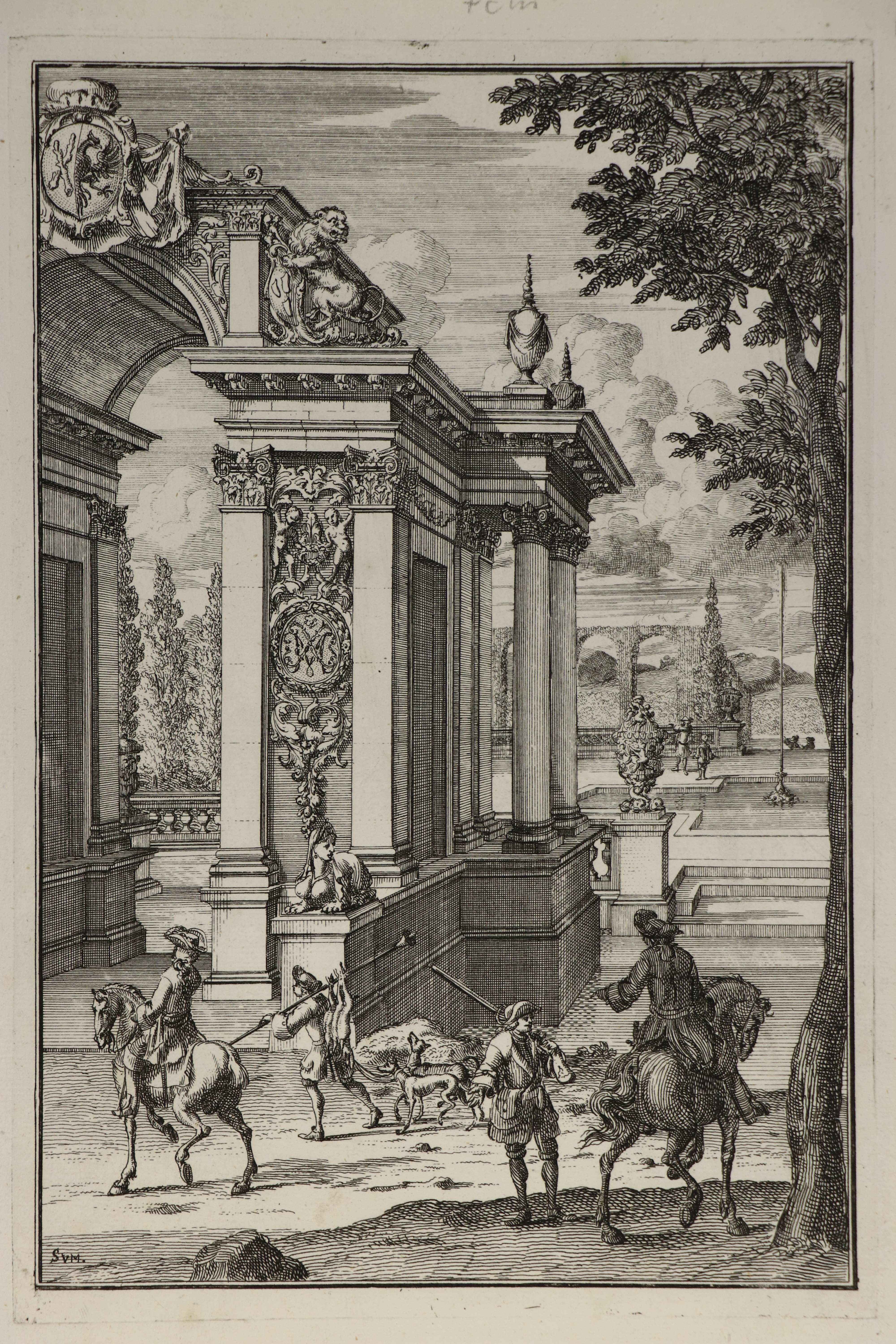 Rückkehr von der Jagd, van der Meulen, 1707 (Städtisches Museum Schloss Rheydt CC BY)