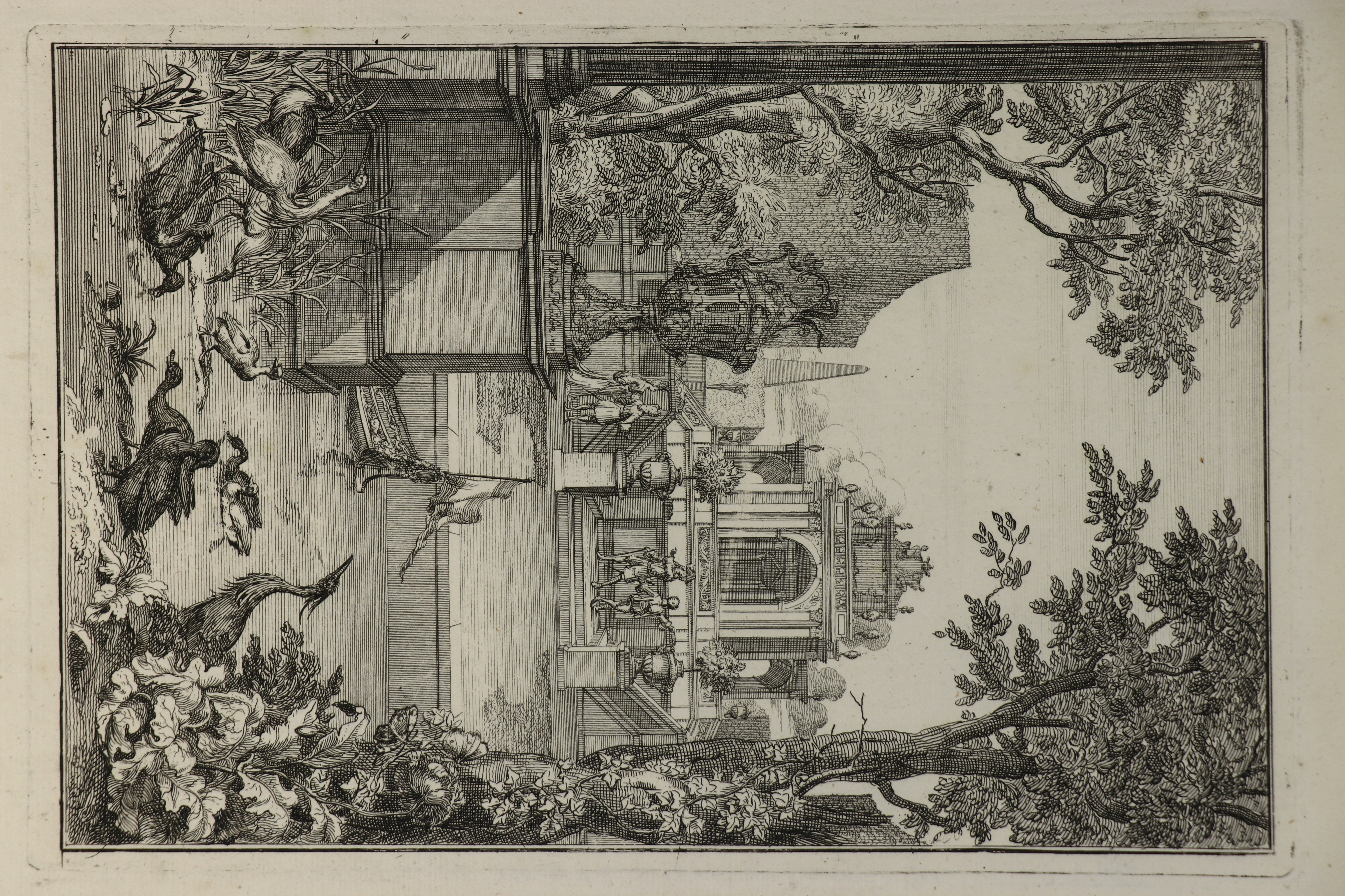 Elegante Gesellschaft im Garten, van der Meulen, 1707 (Städtisches Museum Schloss Rheydt CC BY)