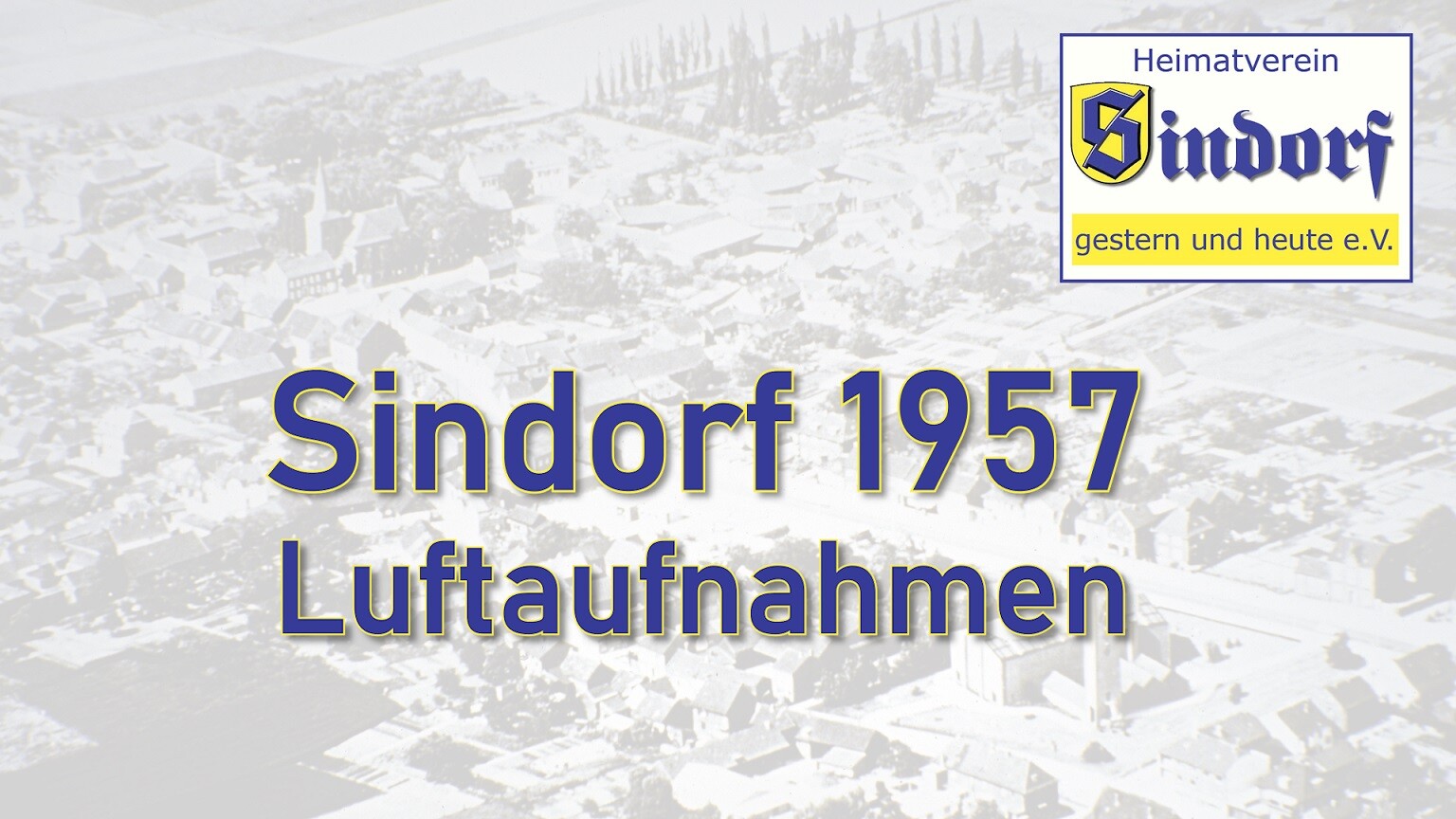 Sindorf 1957 | Luftaufnahmen (Slideshow) (Stadtarchiv Kerpen CC BY-NC-SA)