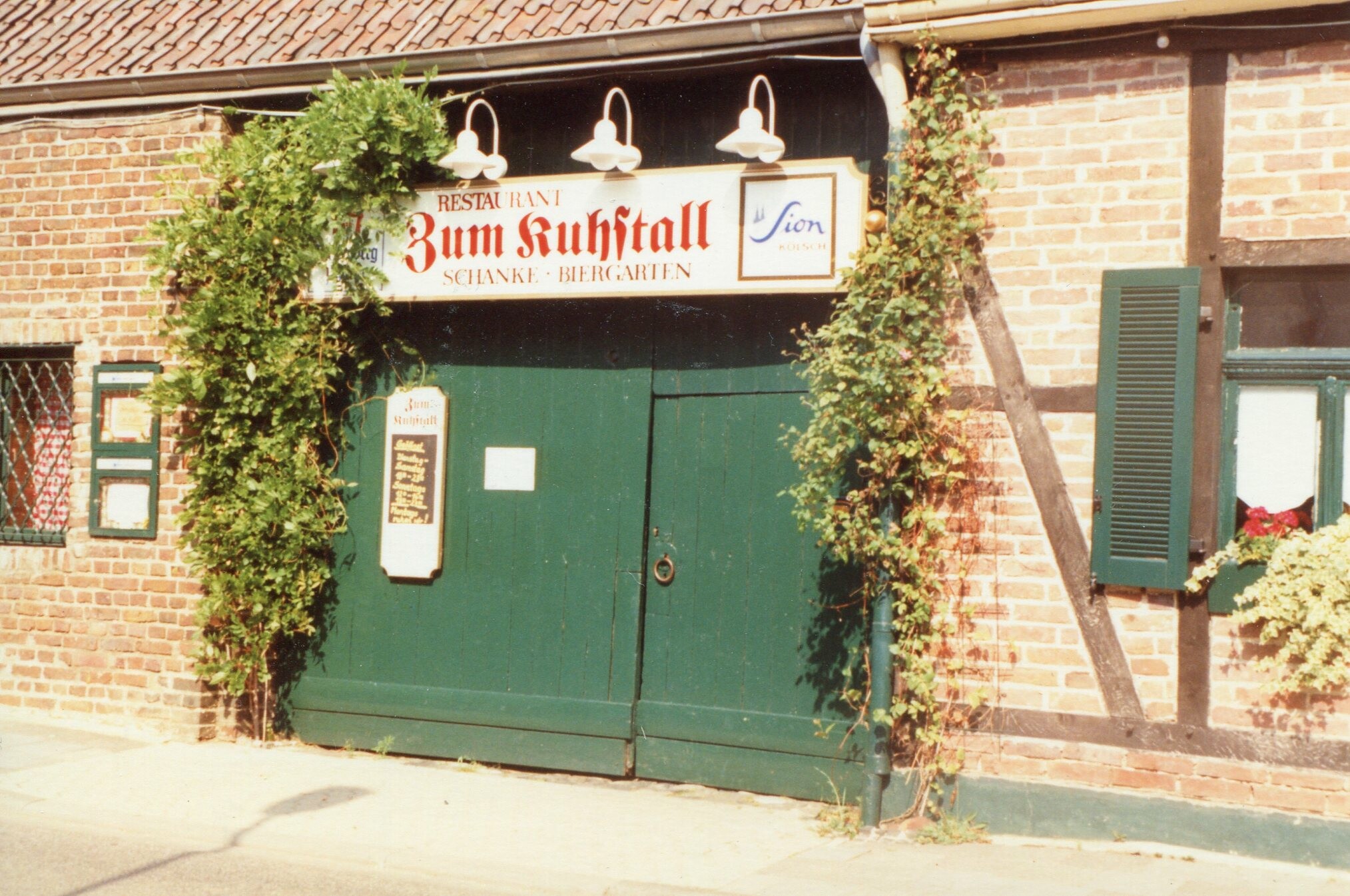 Herrenstraße | Restaurant | Zum Kuhstall | 1986 (Heimatmuseum Sindorf CC BY-NC-SA)