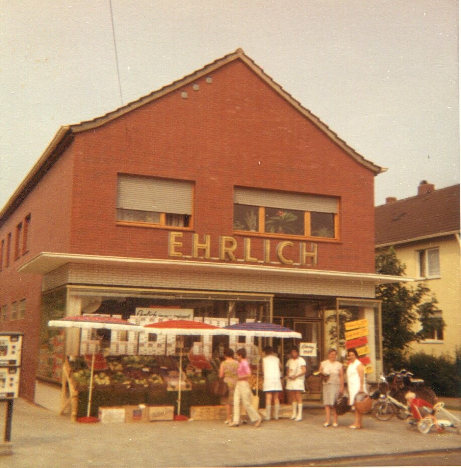 Breite Straße | Kaufhaus Ehrlich | 1966 (Heimatmuseum Sindorf CC BY-NC-SA)
