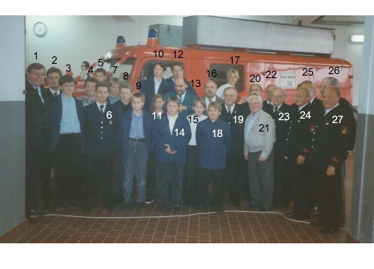 Freiwillige Feuerwehr | Gründung der Jugendfeuerwehr | 1992 (Heimatmuseum Sindorf CC BY-NC-SA)
