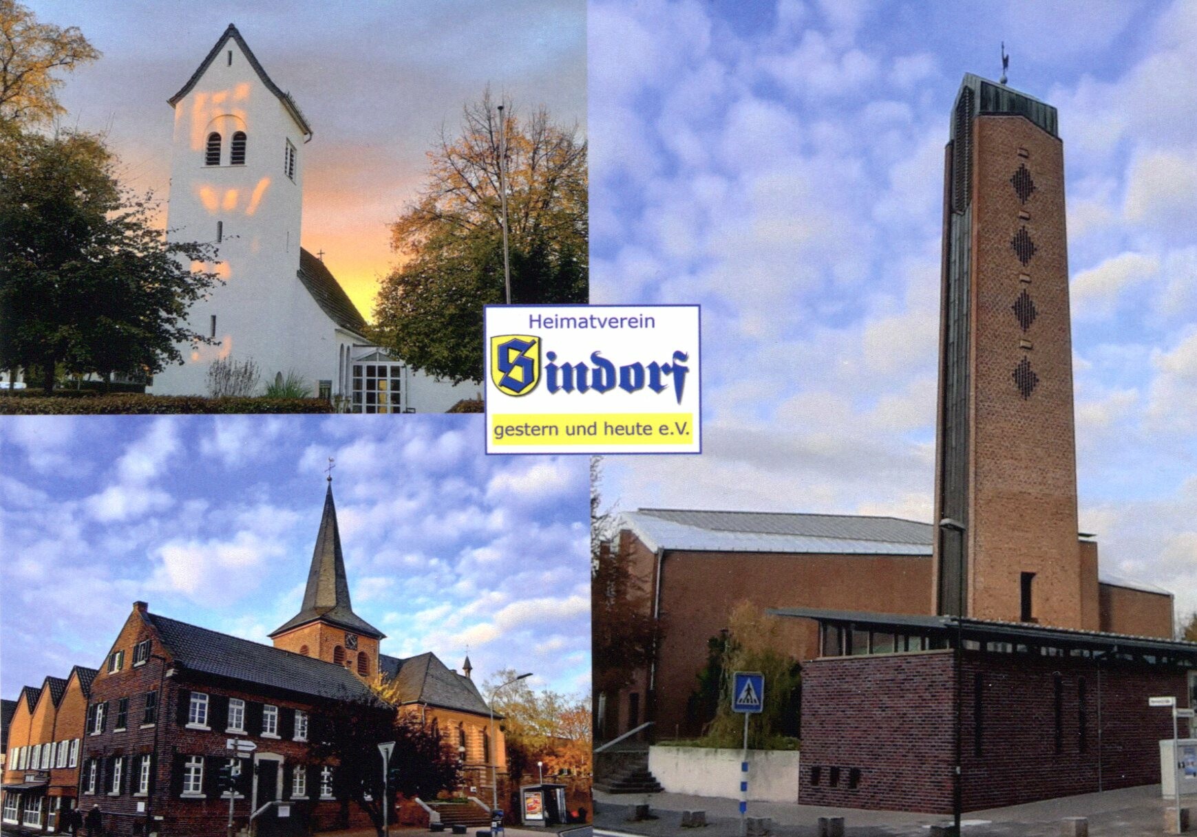 Ansichtskarte von Sindorf | 2018 (Heimatmuseum Sindorf CC BY-NC-SA)